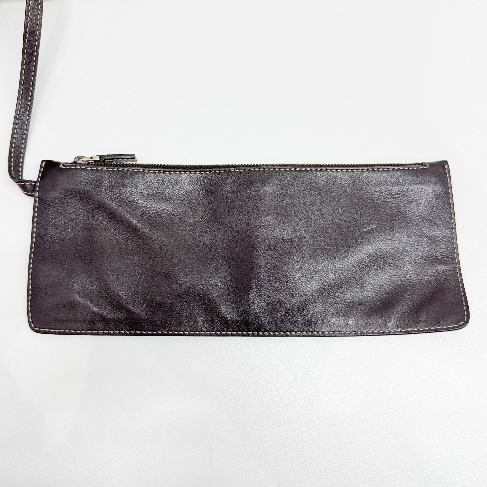 Indy Deer Patchwork Brown Suede Shoulder Bag - Image 13
