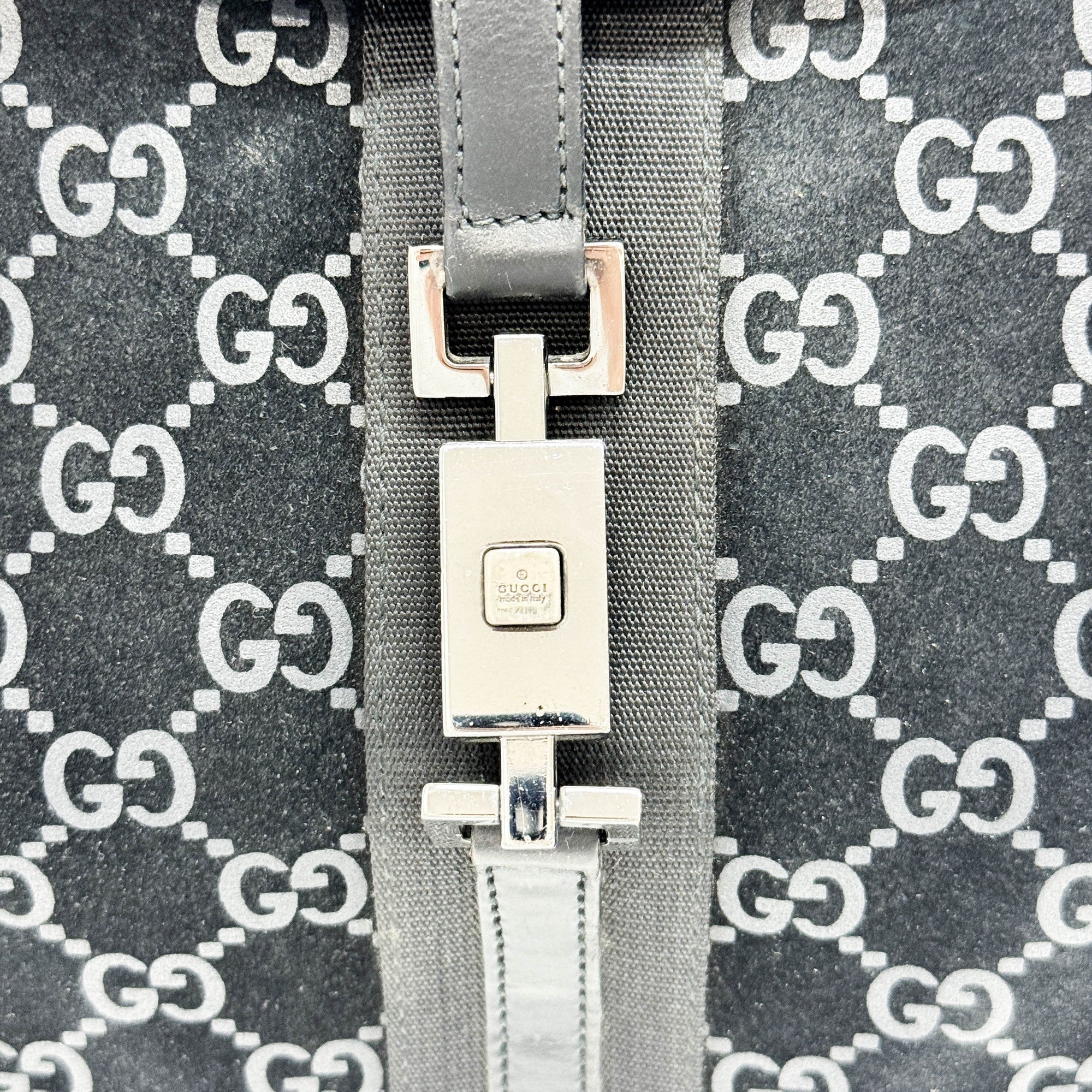 Jackie Black GG Suede Shoulder Bag - Image 12