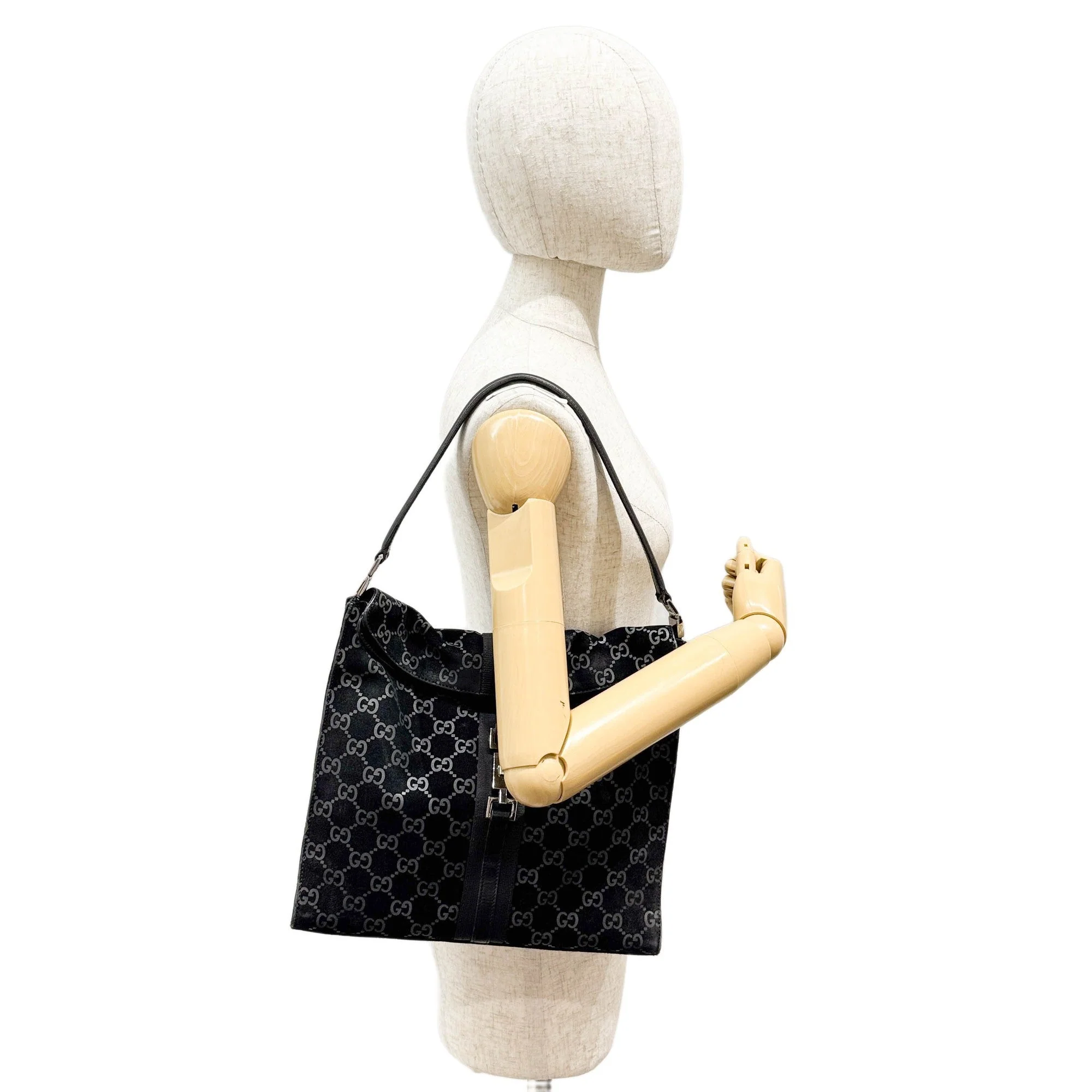 Jackie Black GG Suede Shoulder Bag - Image 3