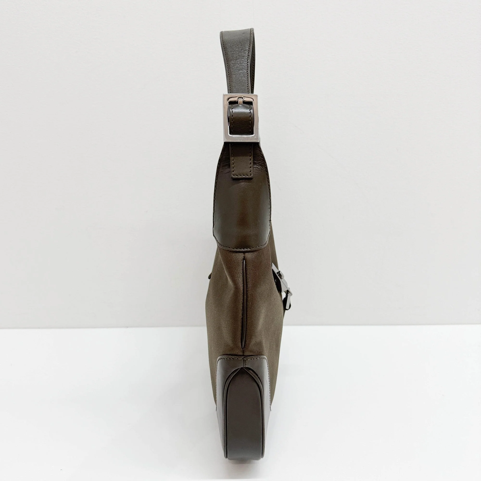 Jackie Brown Clay Satin Shoulder Bag - Image 3