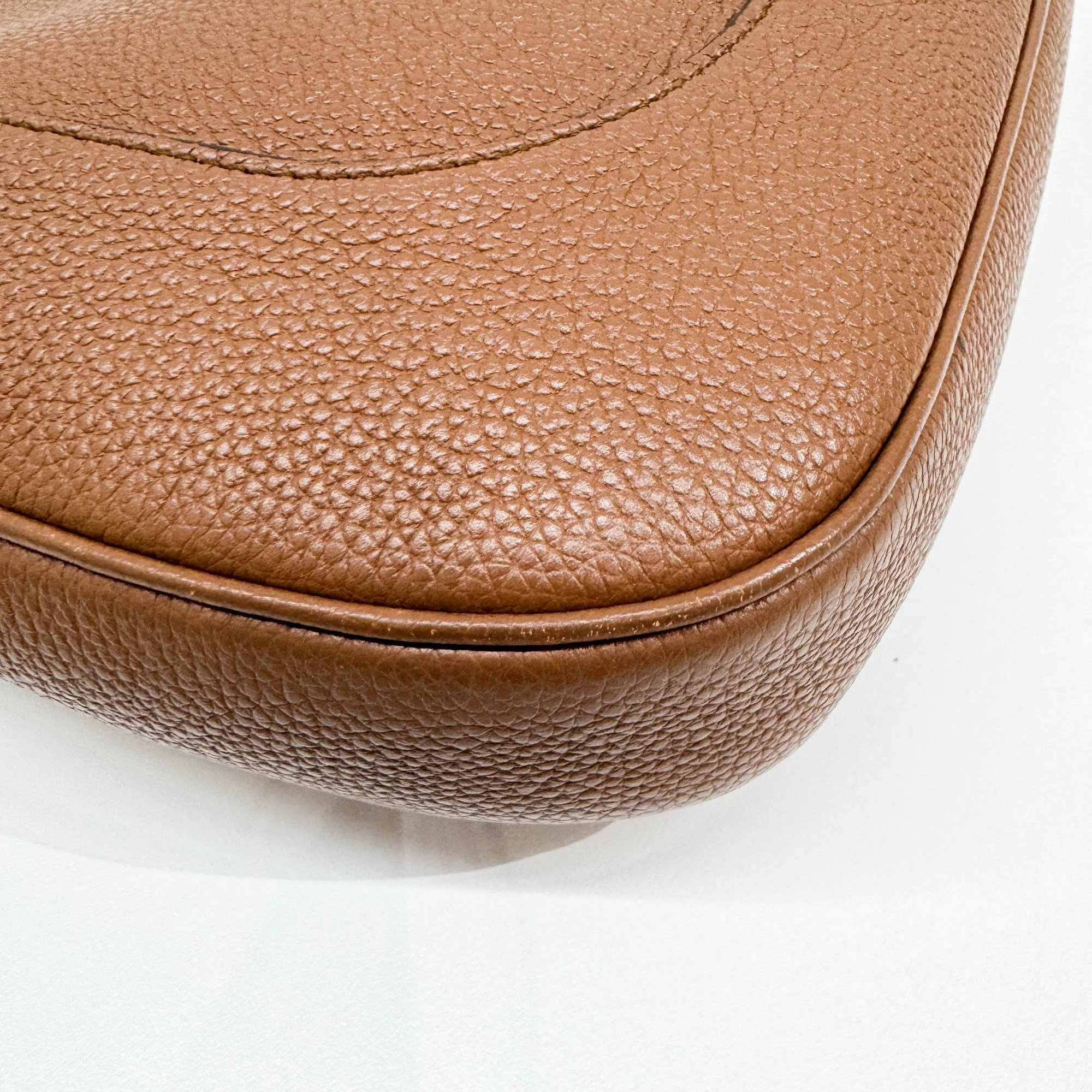 Jackie 1961 Brown Leather Shoulder Bag - Image 11