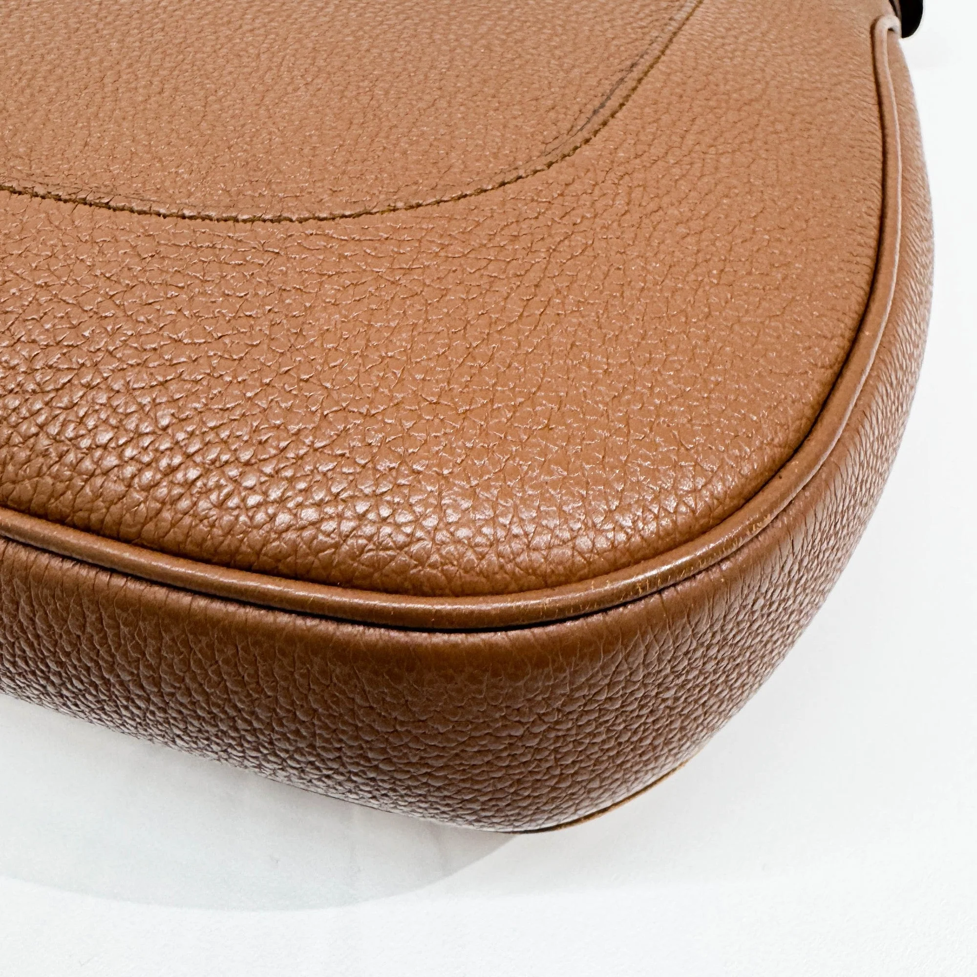 Jackie 1961 Brown Leather Shoulder Bag - Image 12