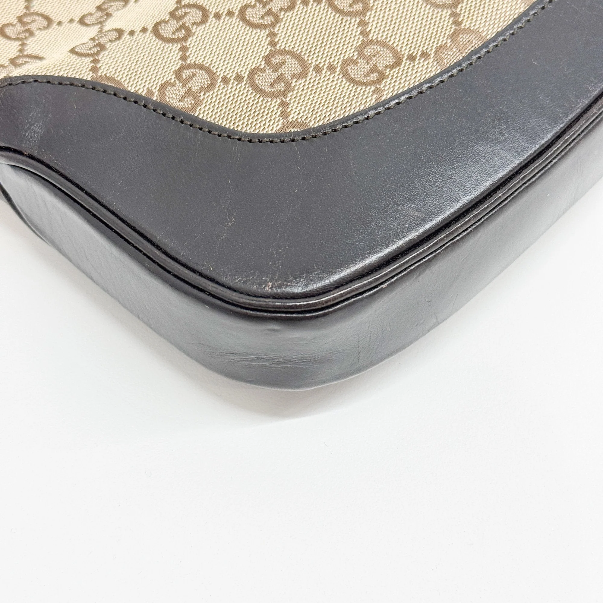 Jackie Ophidia Brown GG Canvas Shoulder Bag - Image 8