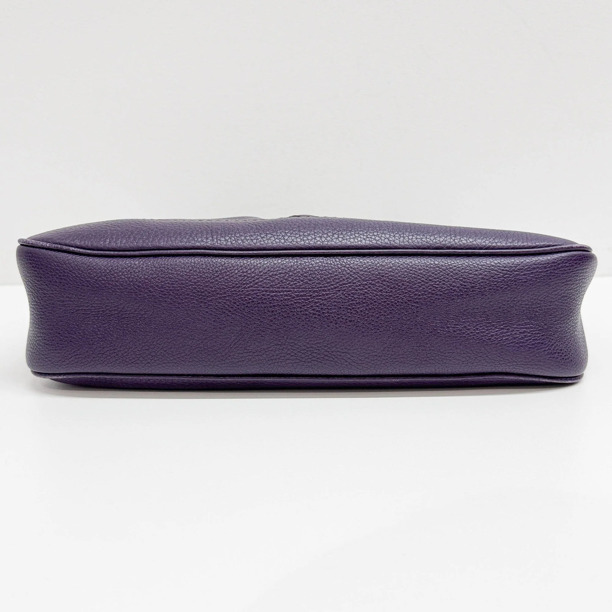 Jackie 1961 Purple Leather Two Way Bag - Image 8