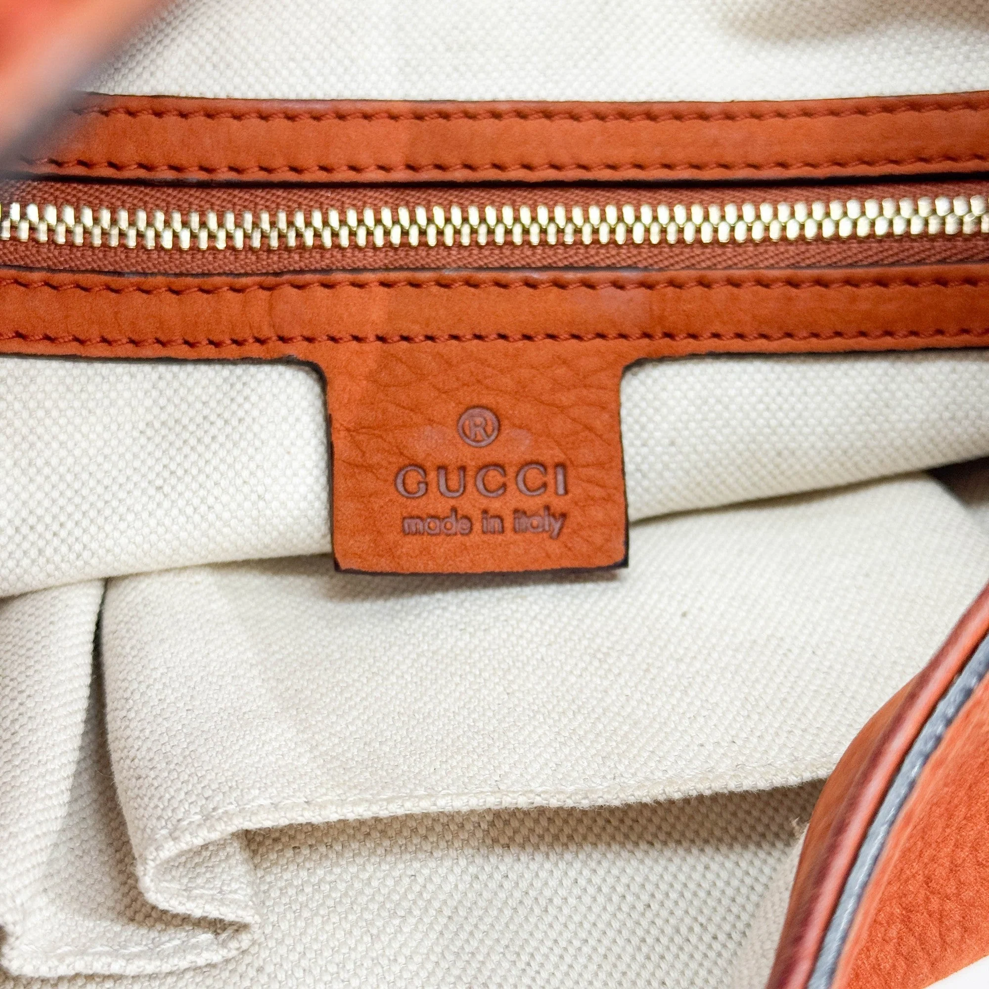 Jackie 1961 Tangerine Leather Two Way Bag - Image 20