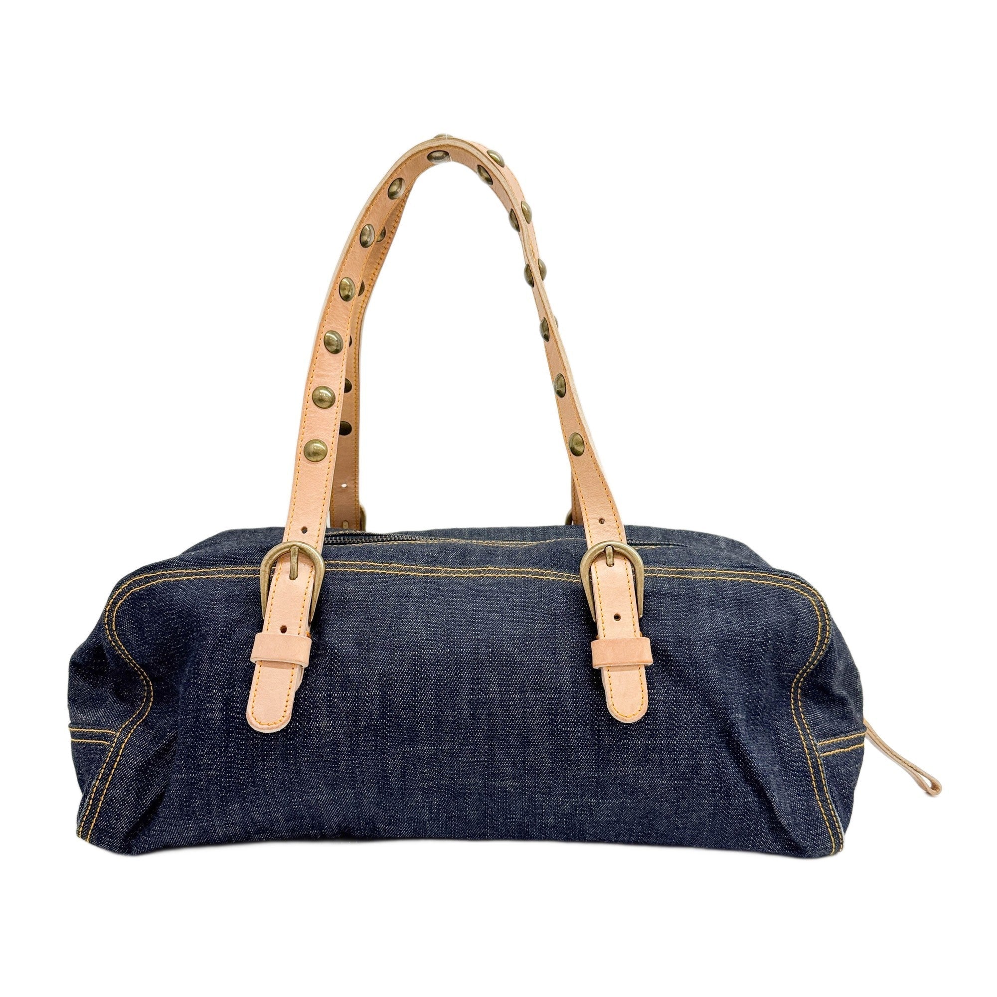 Joie Blue Denim Shoulder Bag - Image 2