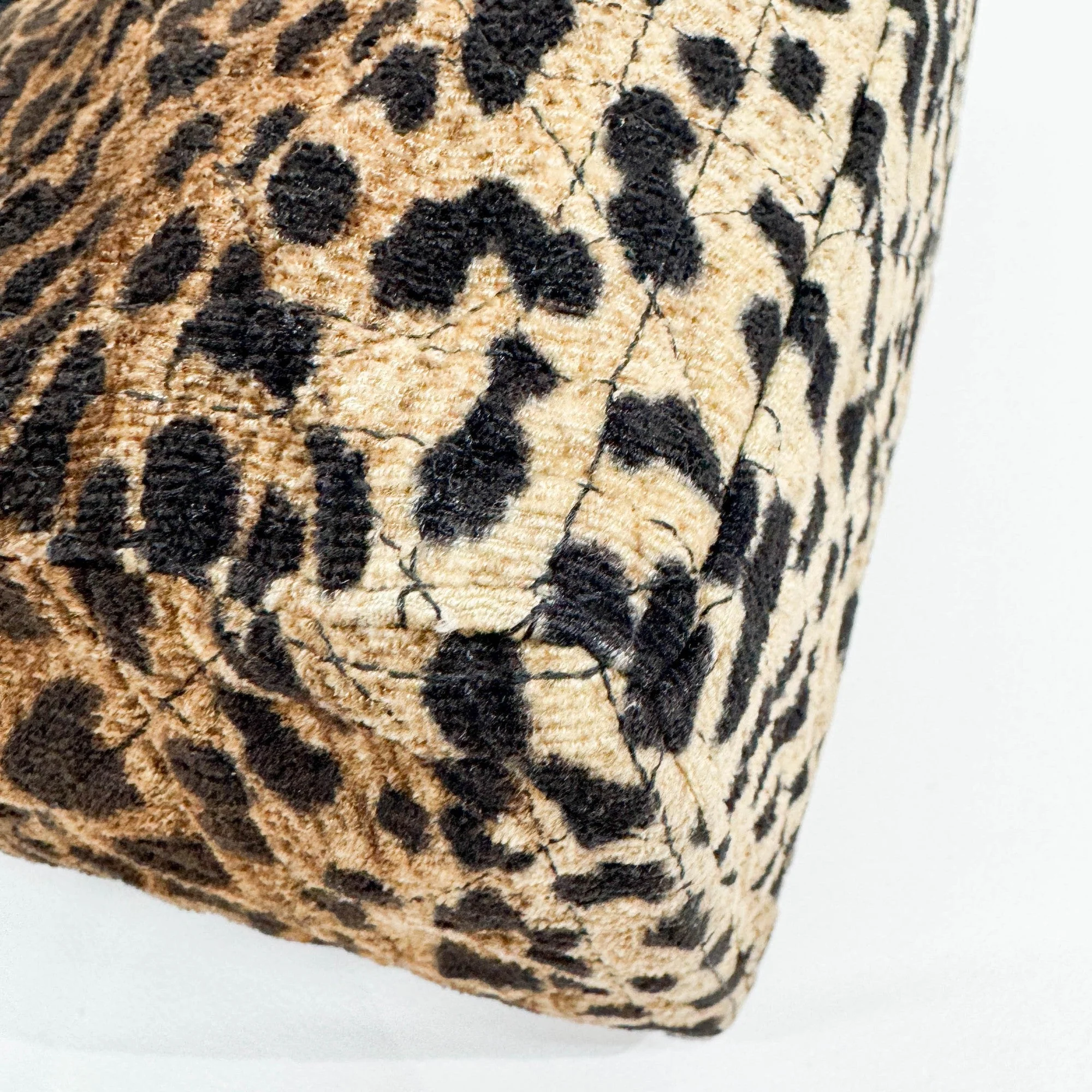 Lady Dior Brown Leopard Print Cotton Hand Bag - Image 17