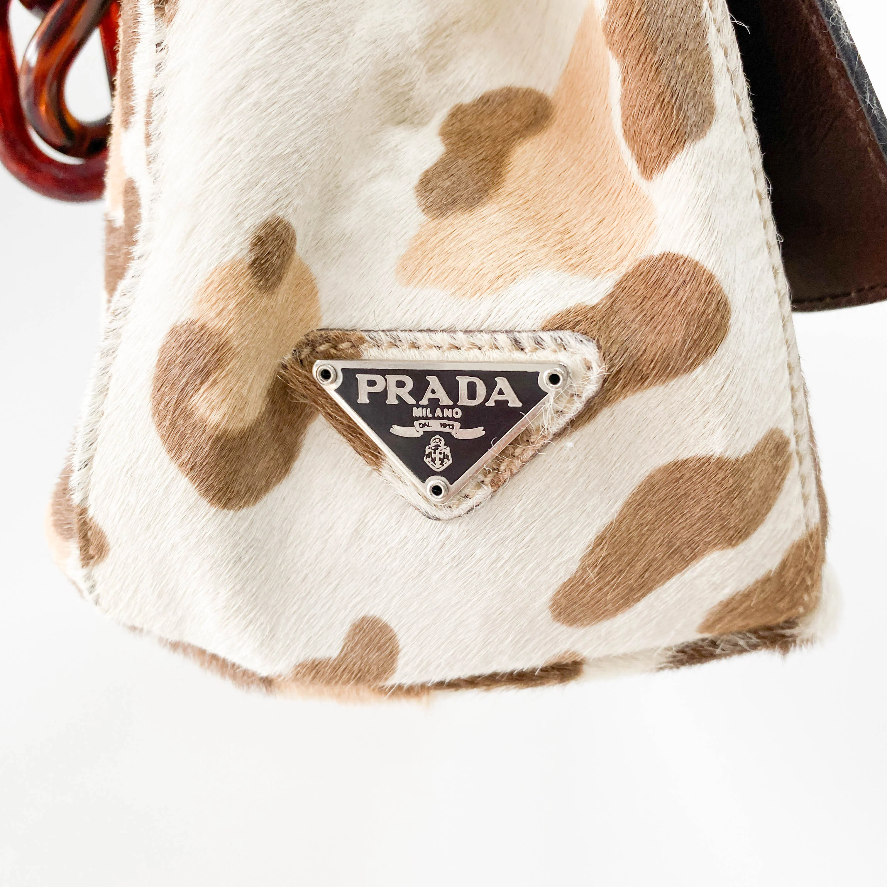 Leopard Print Pony Hair Chain Shoulder Bag - Image 13