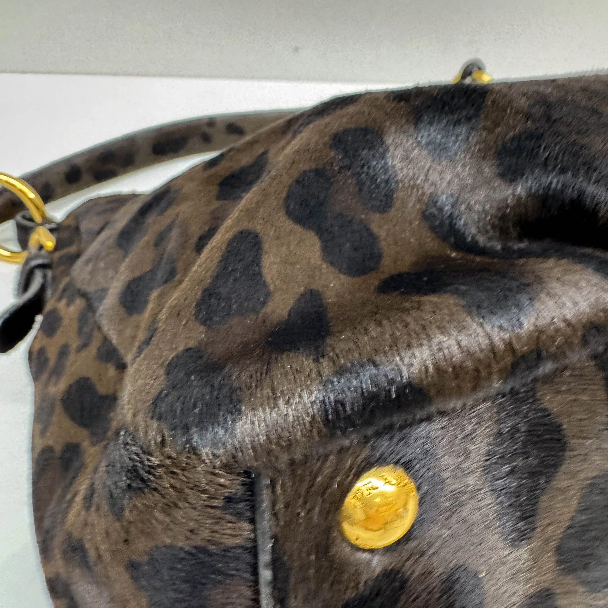 Leopard Print Shoulder Bag - Image 10