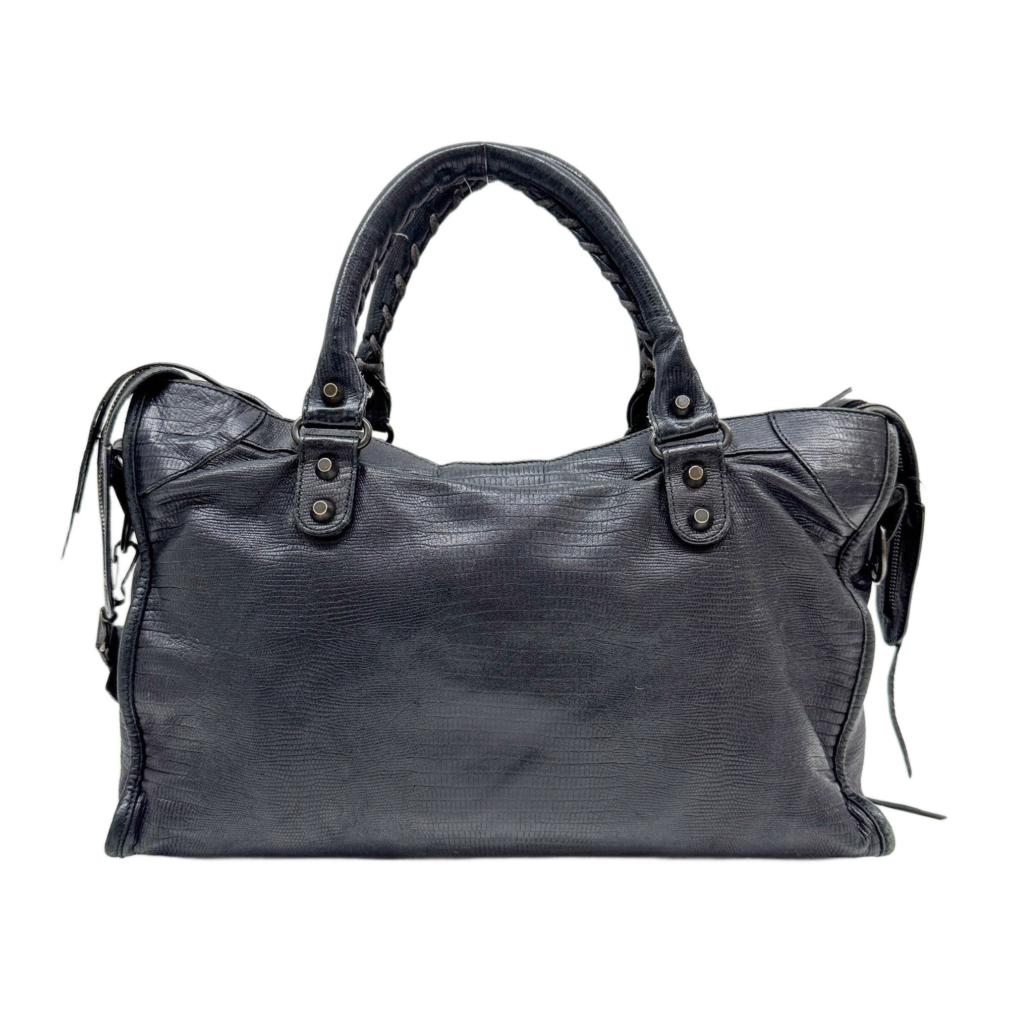 Limited Edition 10 Year Anniversary The City Black Leather Two Way Bag - Image 2