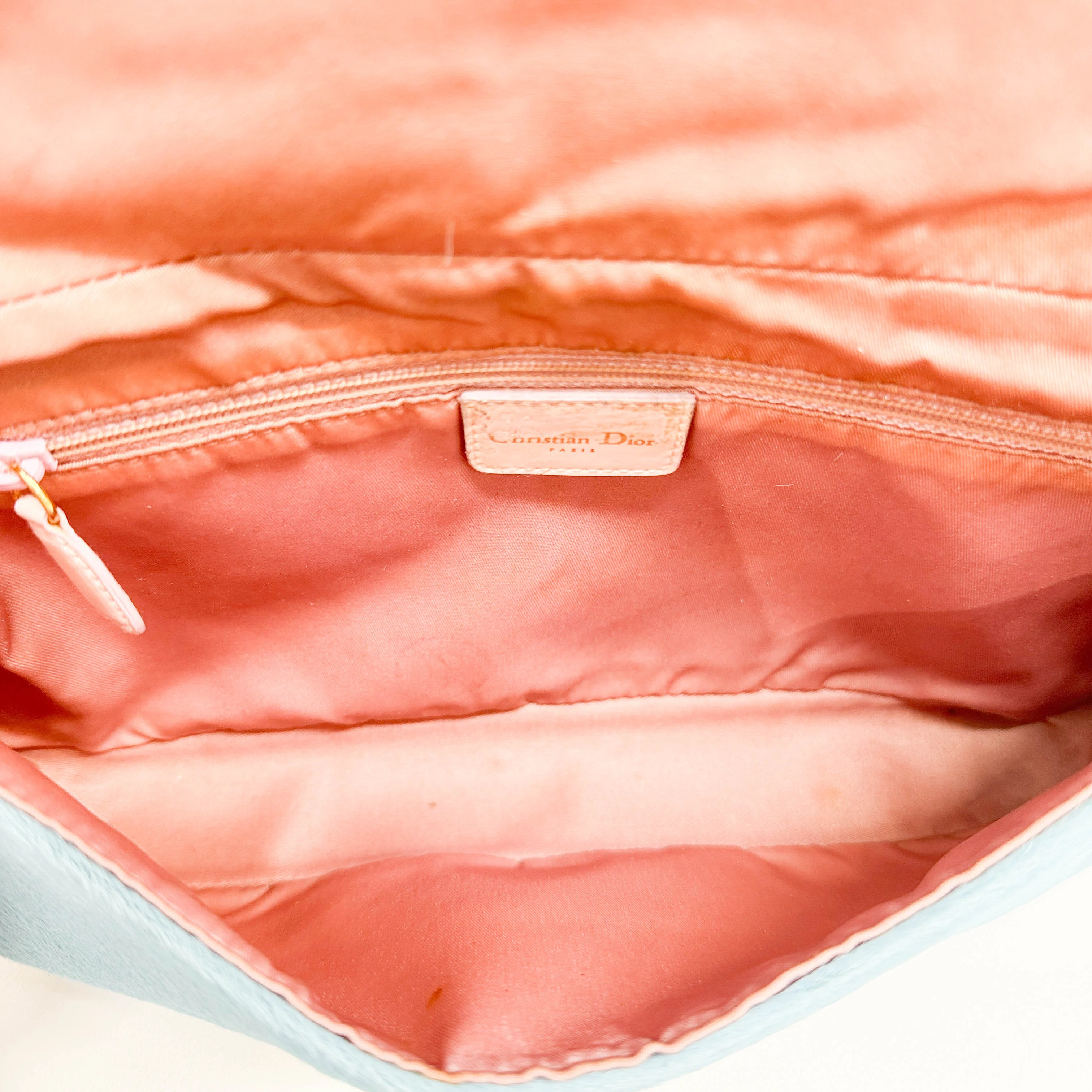 Malice Pearl Blue Pony Hair Shoulder Bag - Image 15