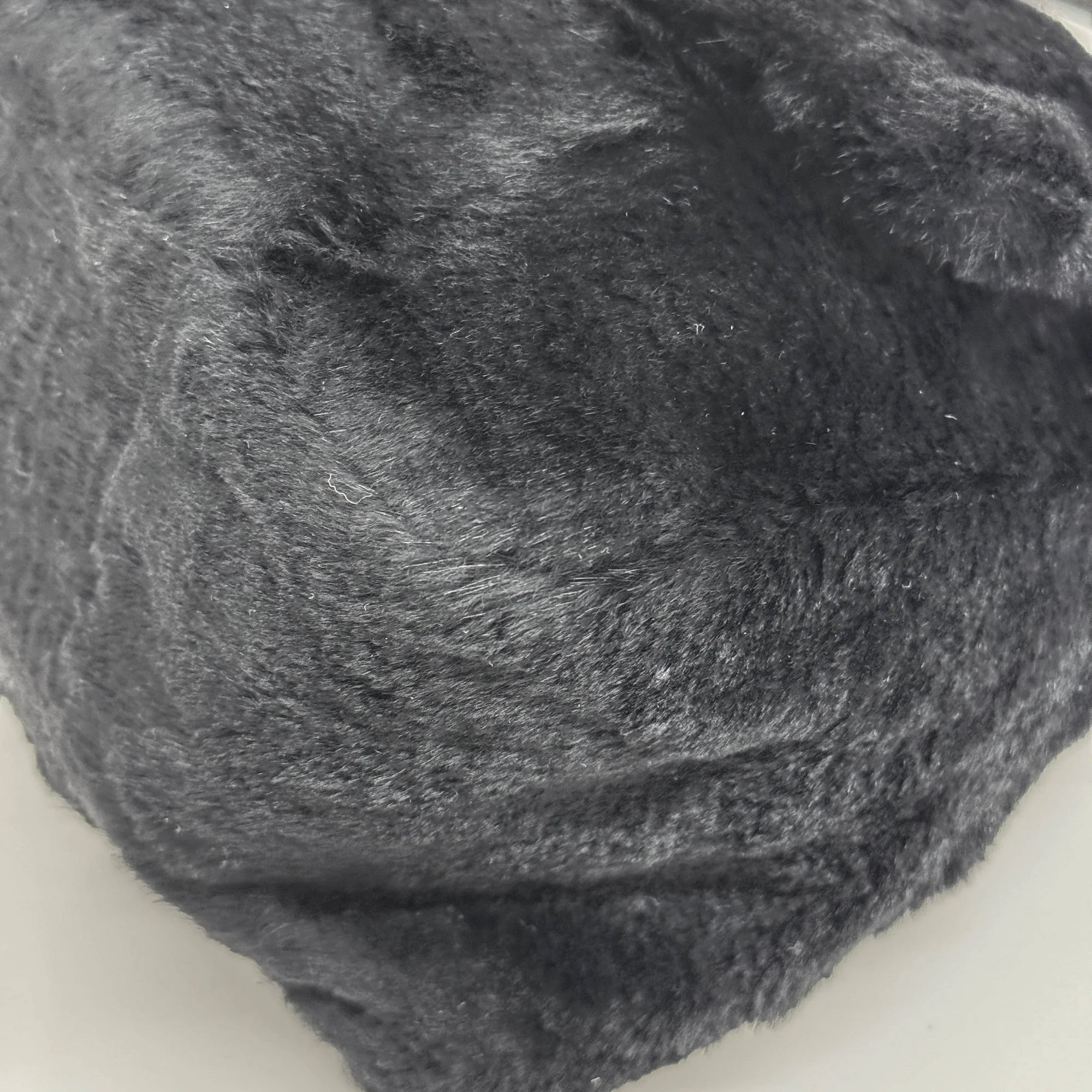 Mamma Baguette Black Fur Shoulder Bag - Image 10