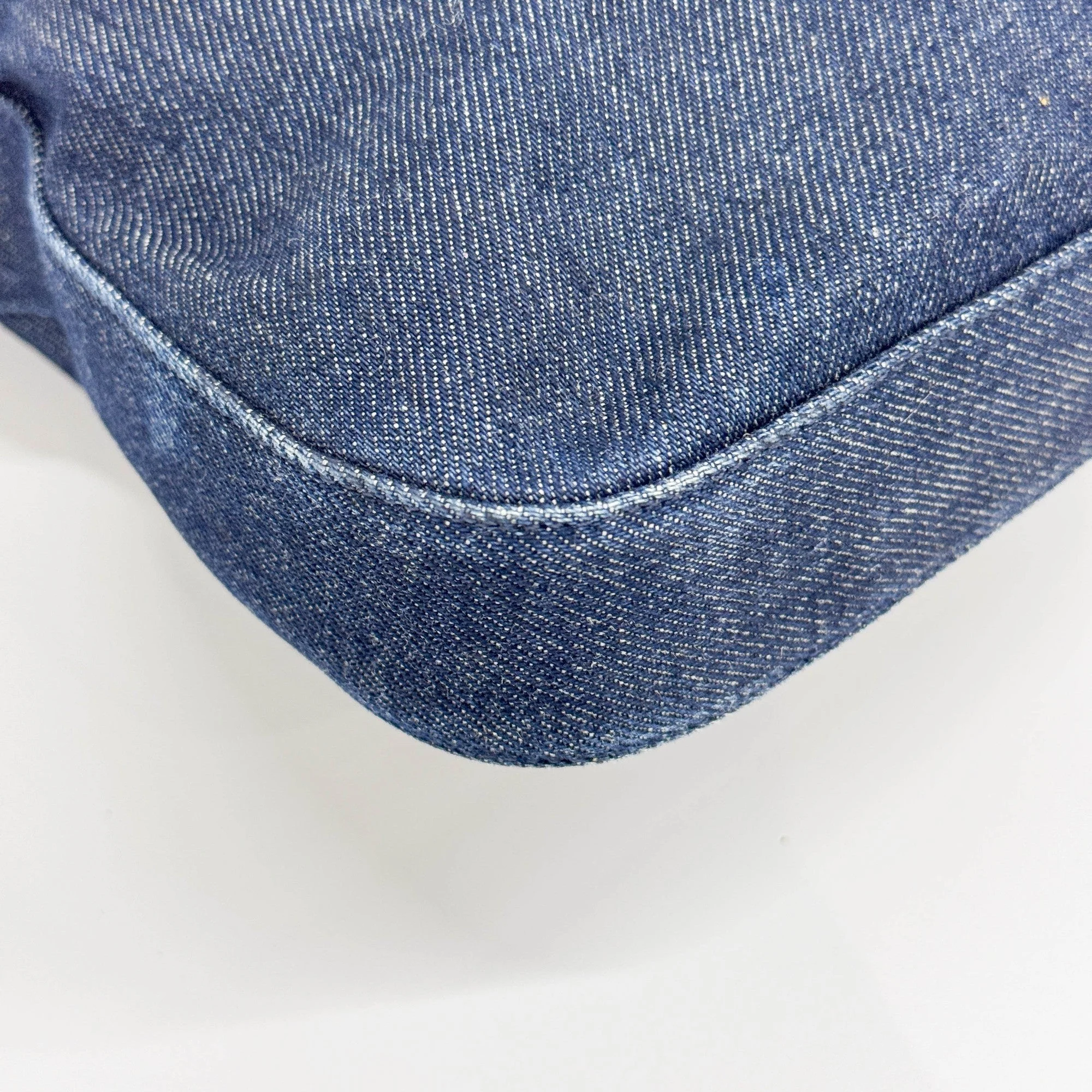 Maris Pearl Blue Denim Shoulder Bag - Image 10