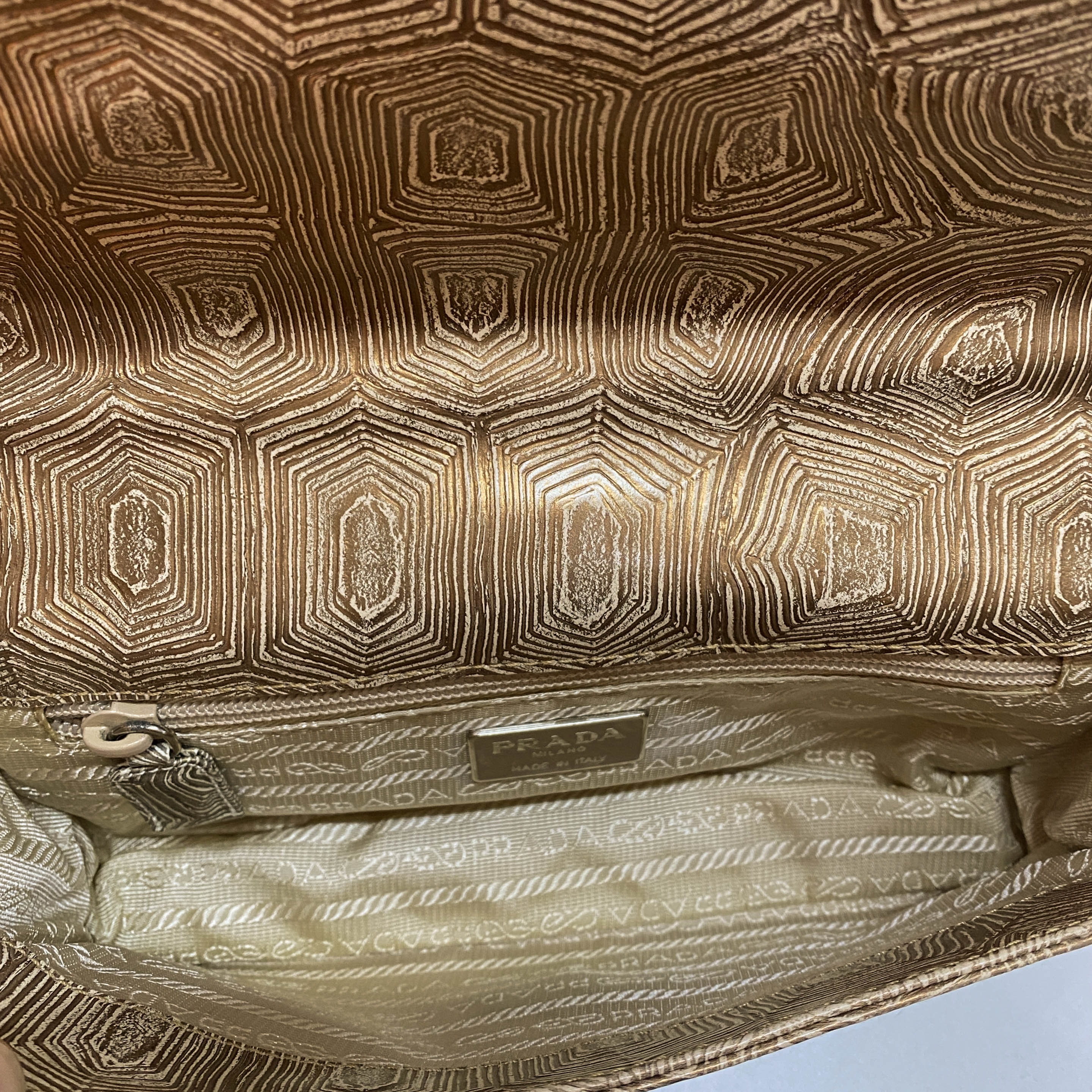 Metallic Leather Shoulder Bag - Image 13