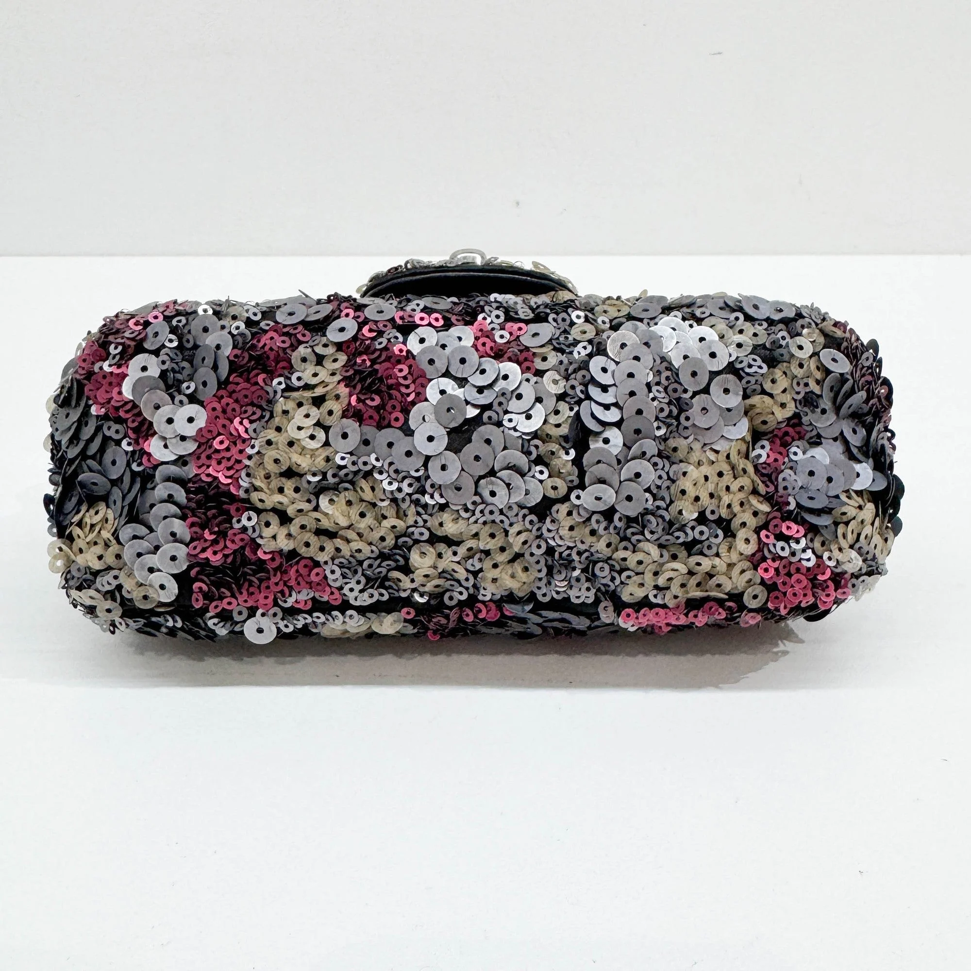 Mini Classic Flap 2012-2013 Multicolor Sequin Shoulder Bag - Image 8