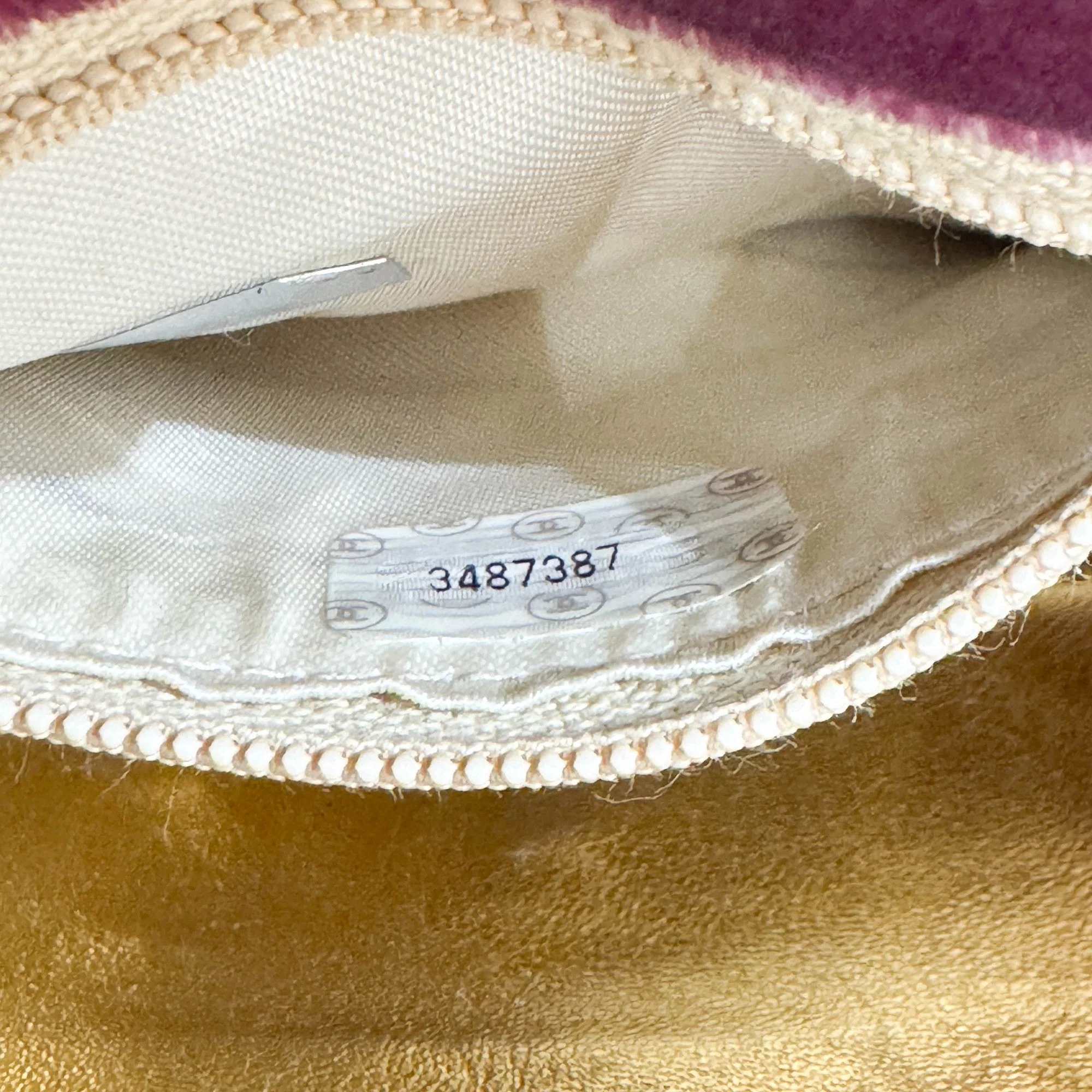 Evening 1994-1996 Dusty Rose Velvet Hand Bag - Image 20