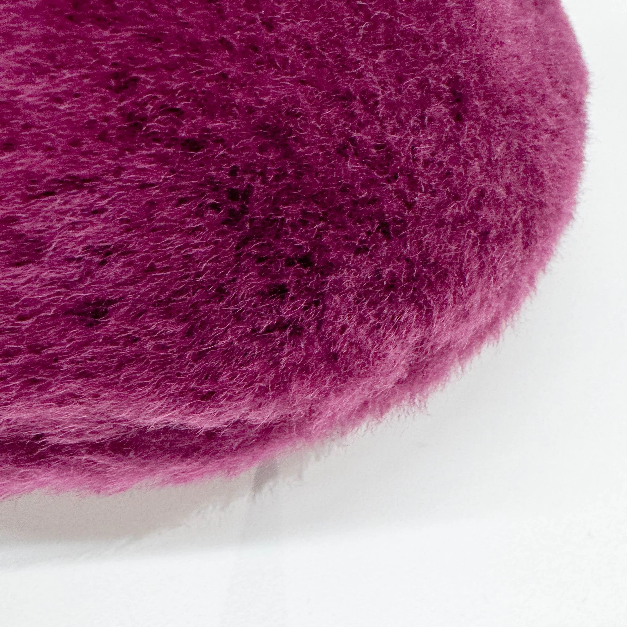 Mini Jodie Plum Shearling Hand Bag - Image 11