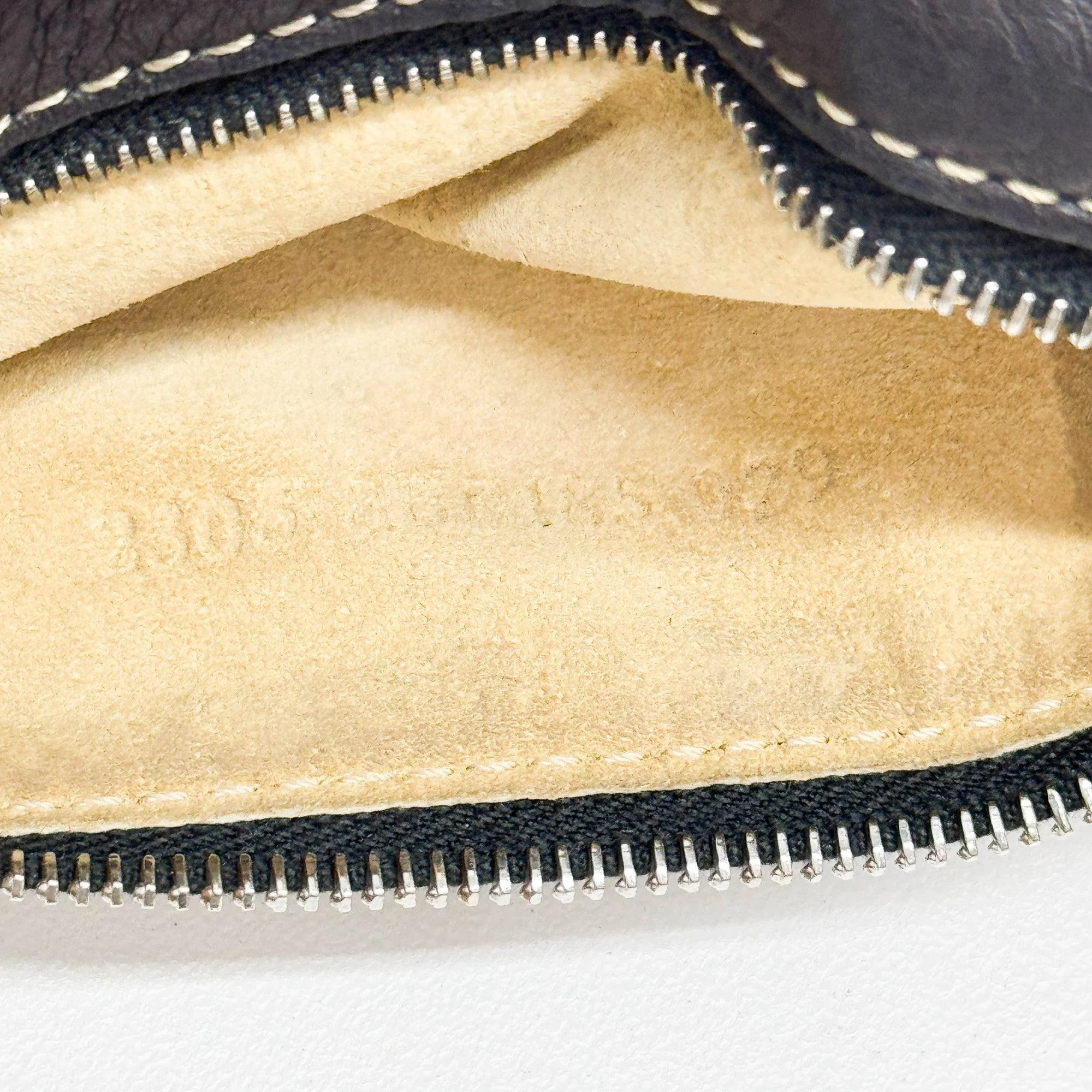 Mini Mamma Baguette Black Leather Shoulder Bag - Image 15