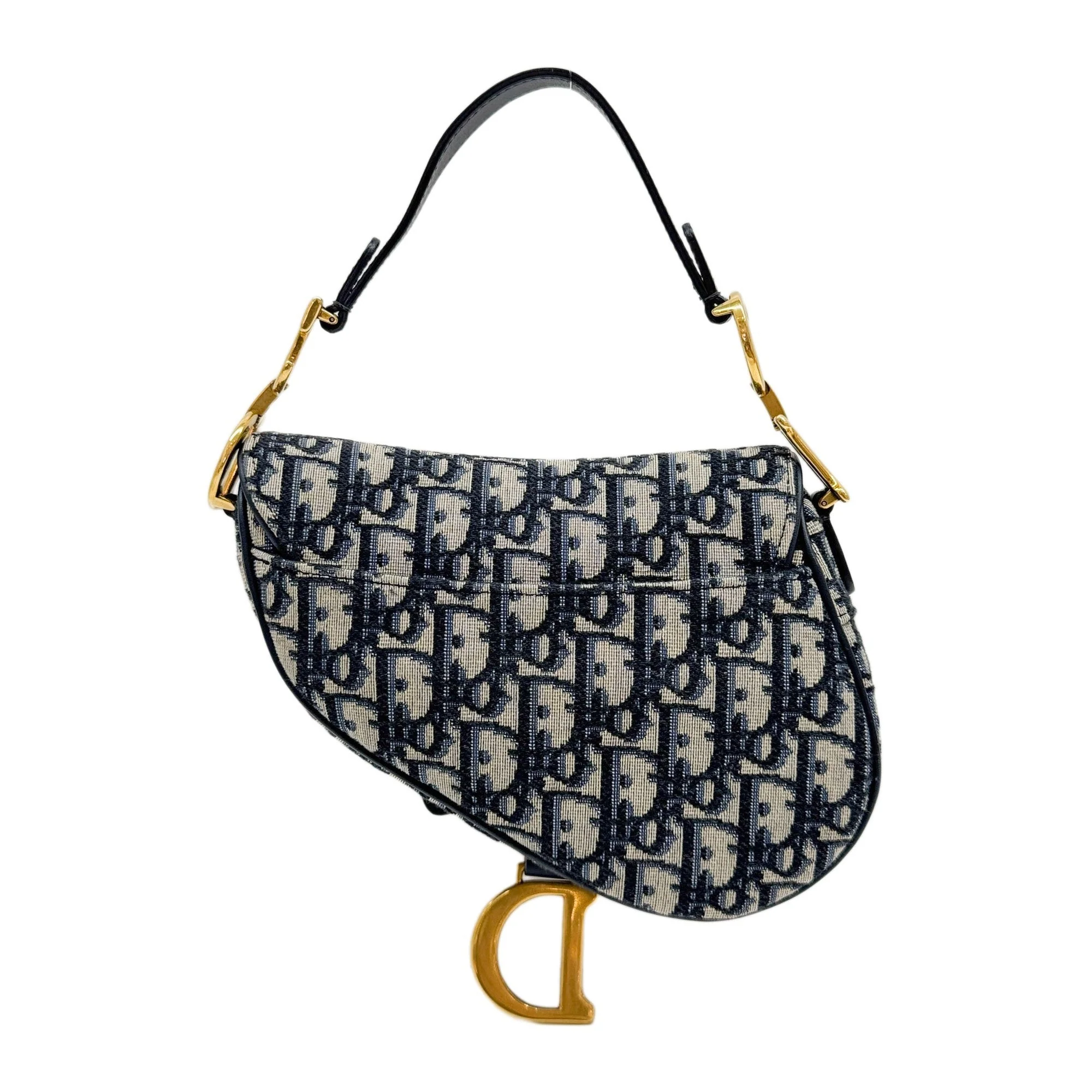 Mini Saddle Blue Trotter Canvas Shoulder Bag - Image 2