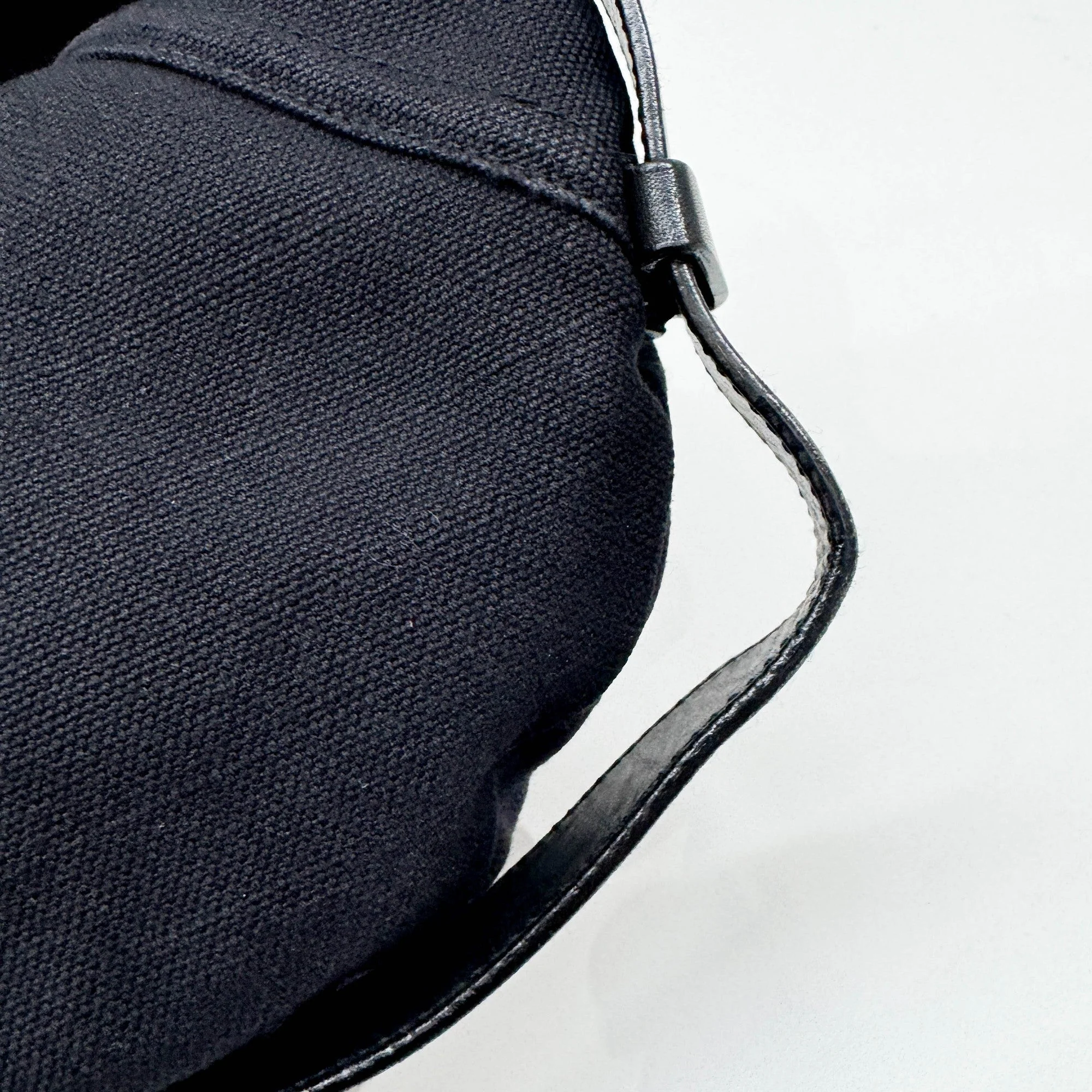 Mombasa Black Denim Shoulder Bag - Image 11