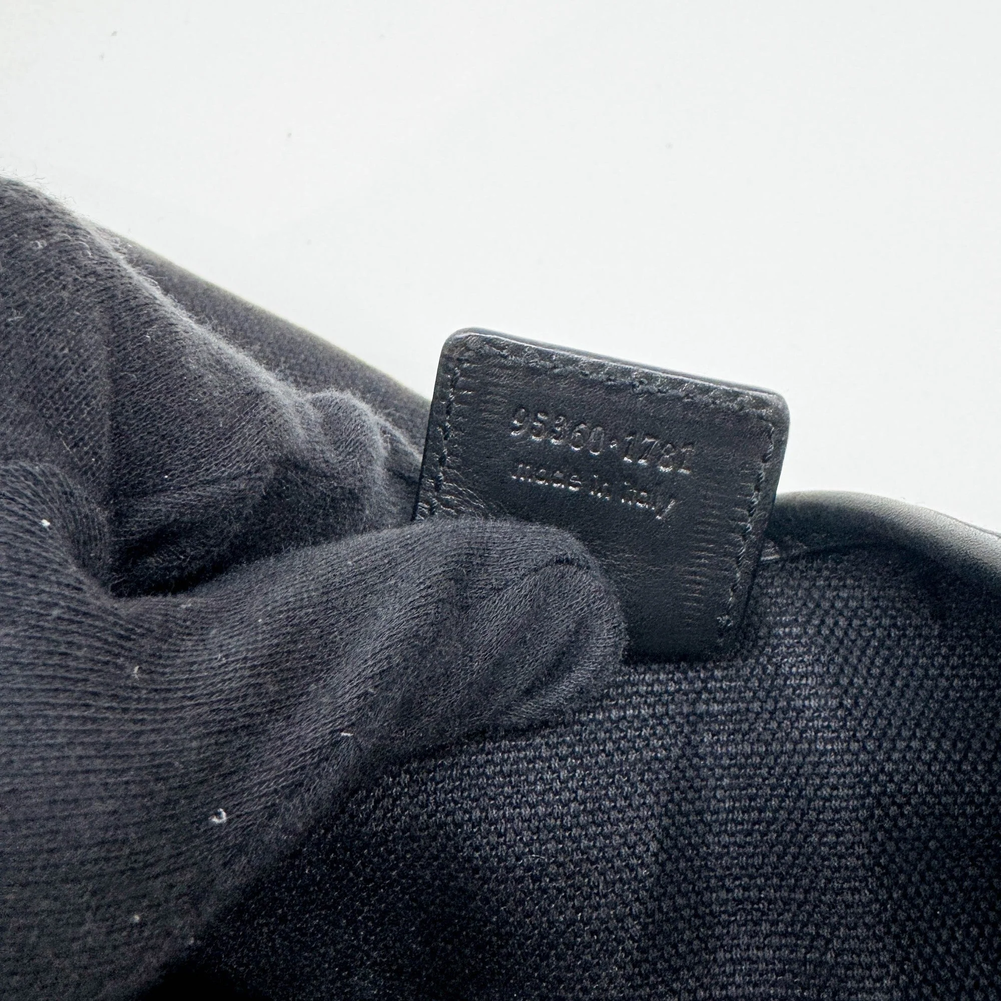 Mombasa Black Denim Shoulder Bag - Image 16