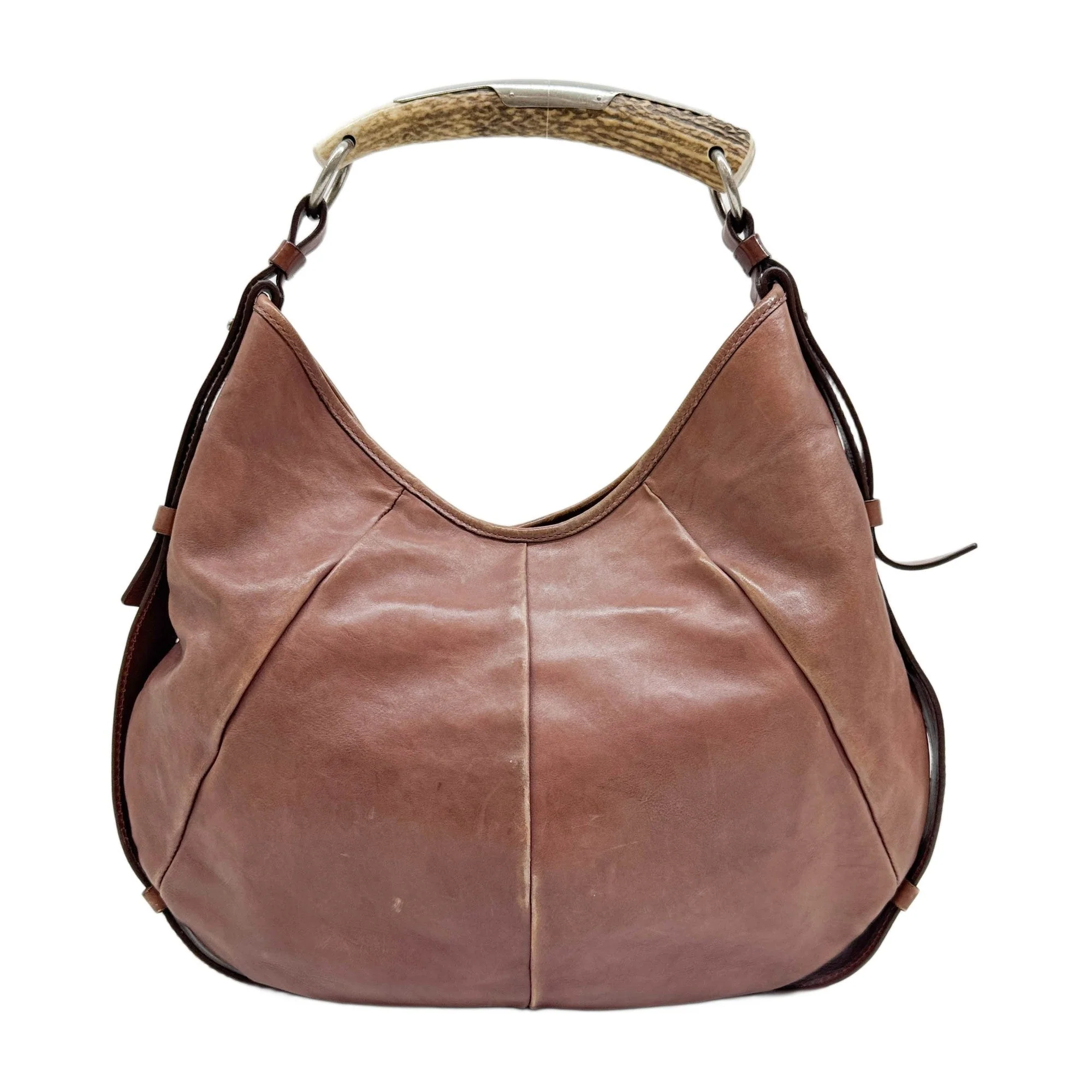 Mombasa Brown Leather Shoulder Bag - Image 2