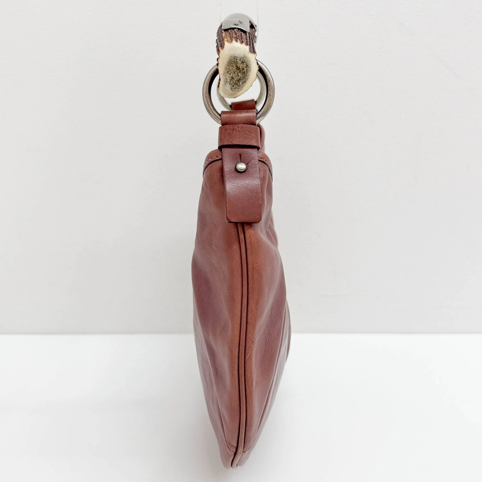 Mombasa Toasted Mauve Leather Hand Bag - Image 5