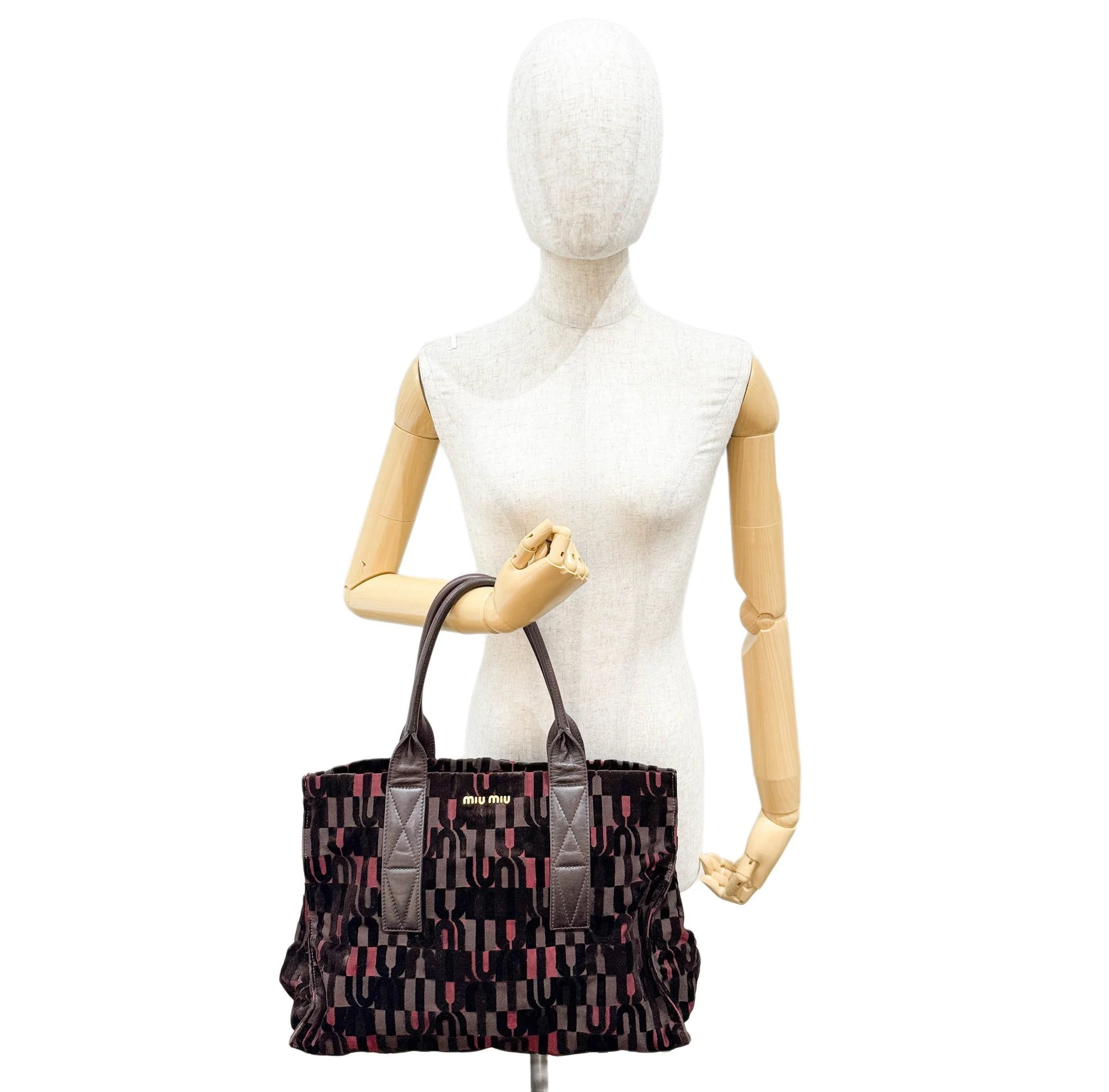 Multicolor Cotton Shoulder Bag - Image 3