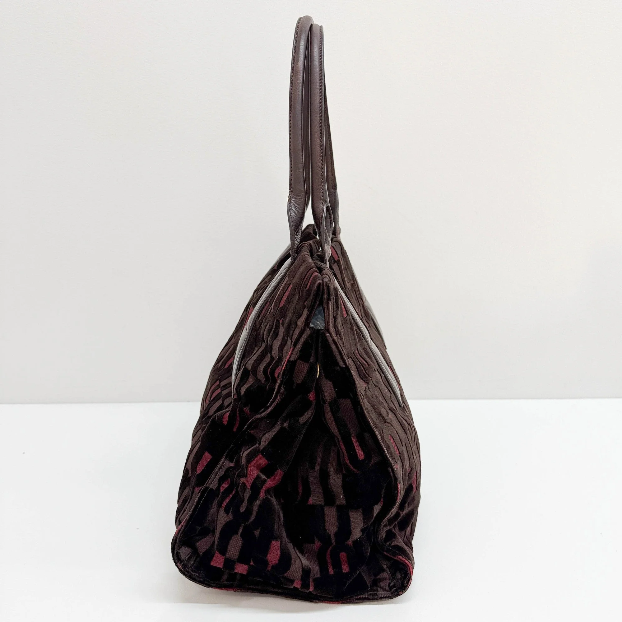 Multicolor Cotton Shoulder Bag - Image 5
