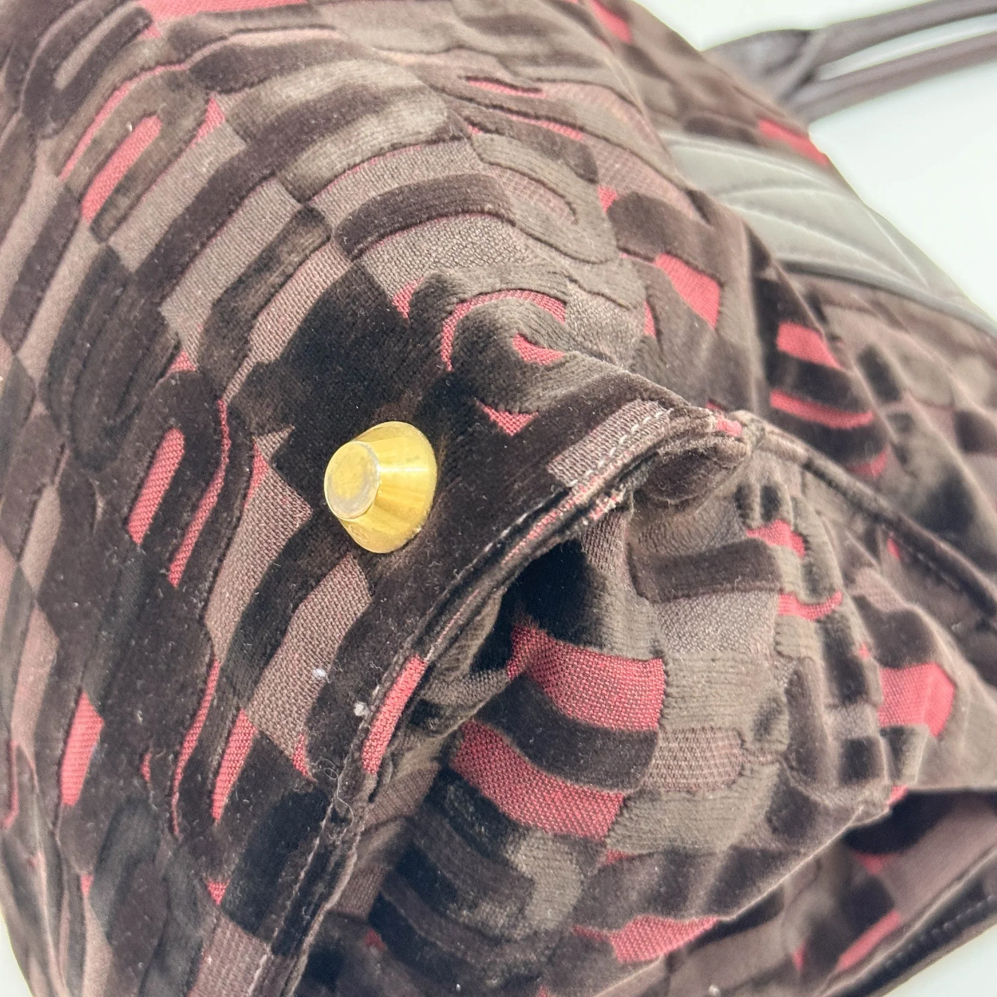 Multicolor Cotton Shoulder Bag - Image 9