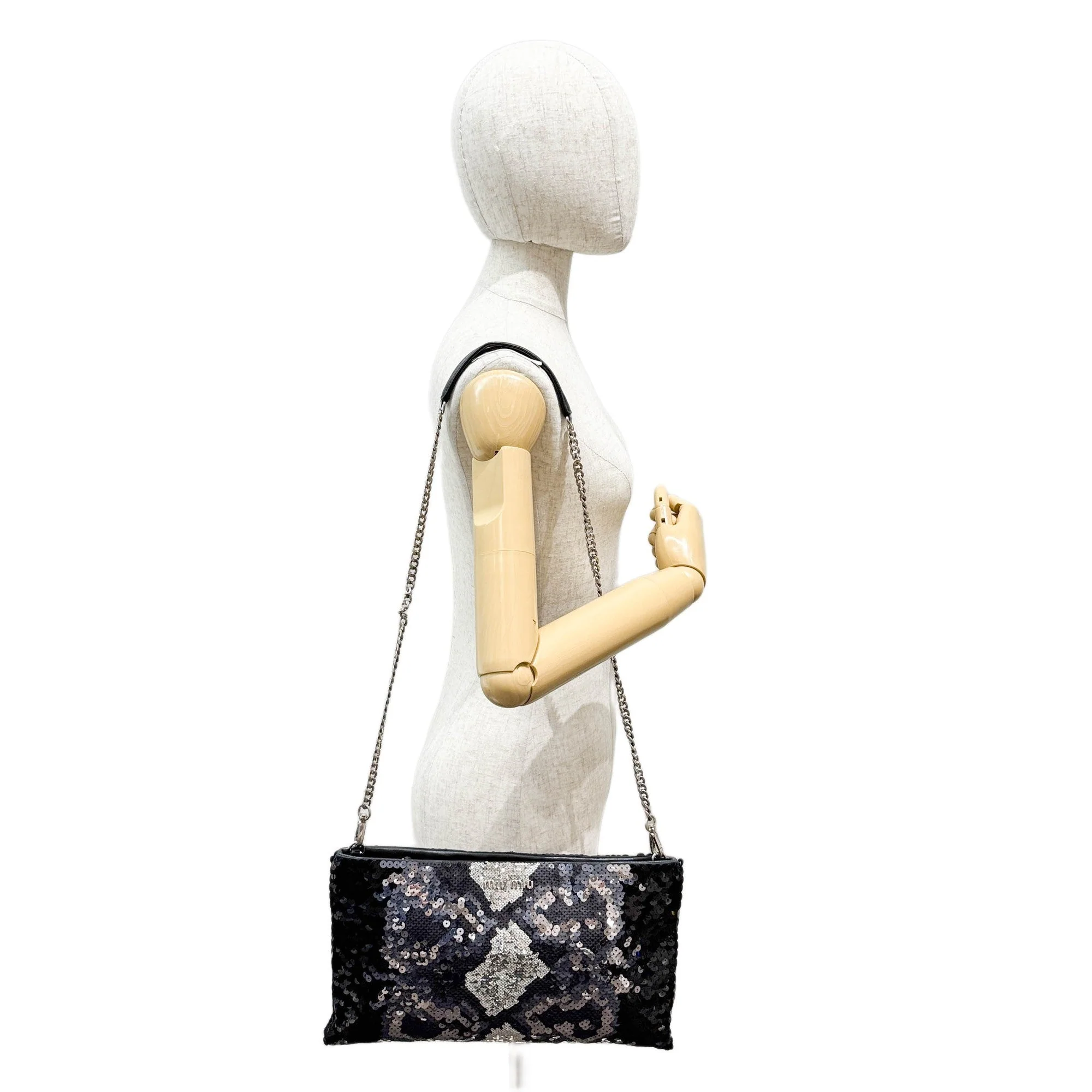 Multicolor Sequin Crossbody Bag - Image 3