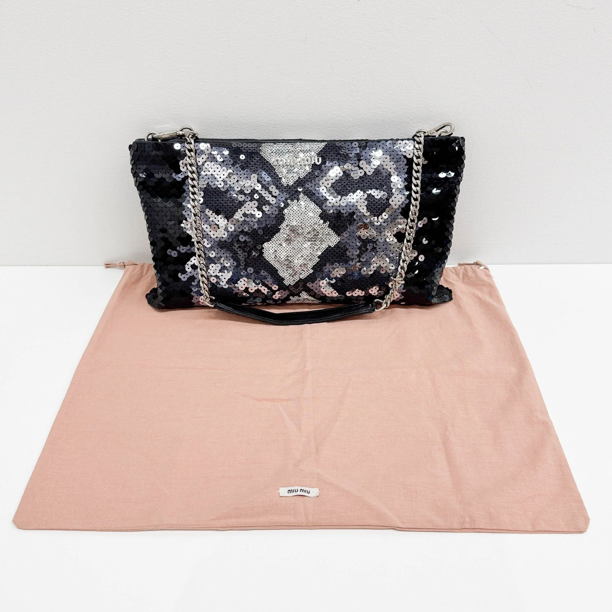 Multicolor Sequin Crossbody Bag - Image 4