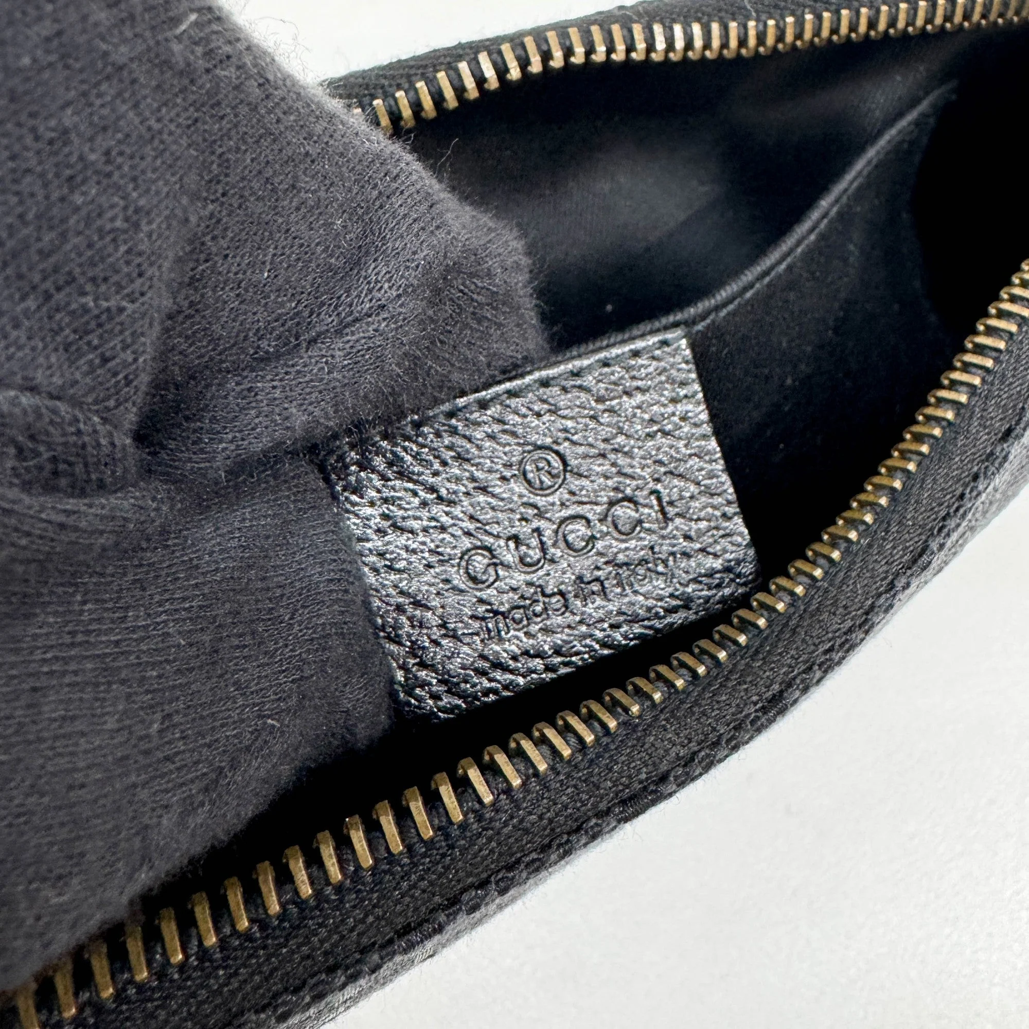 Nailhead Black GG Canvas Pouch Bag - Image 14