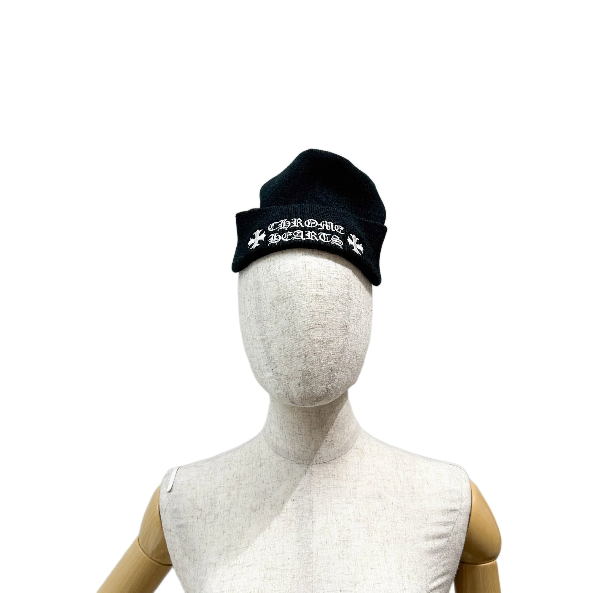 One Size 23cm Black Acrylic Hat - Image 3