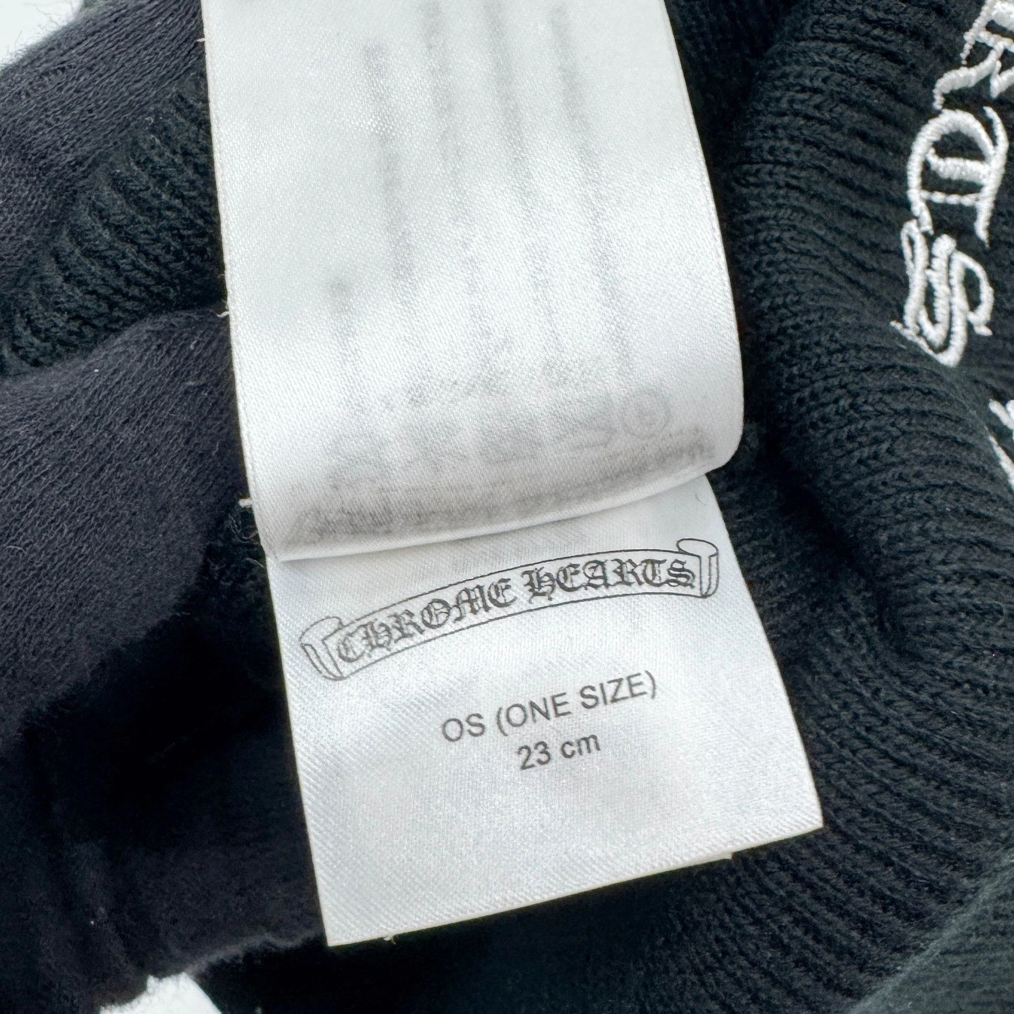 One Size 23cm Black Acrylic Hat - Image 6