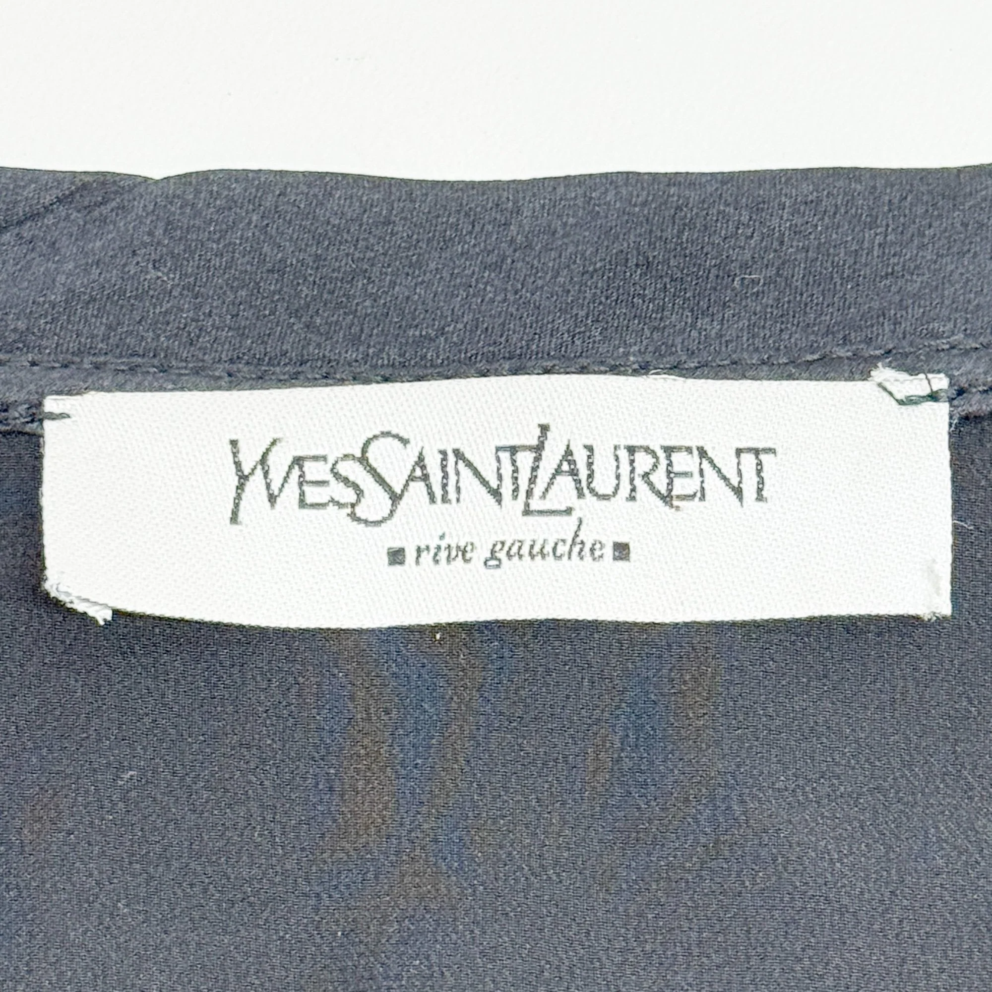 One Size Black Silk Tank Top - Image 8