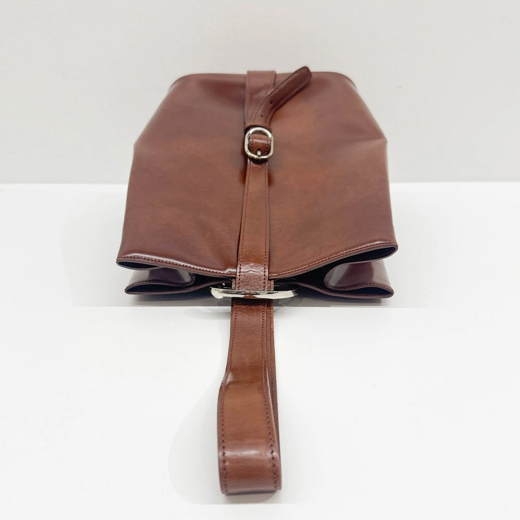 Panthere Brown Leather Shoulder Sling Bag - Image 14