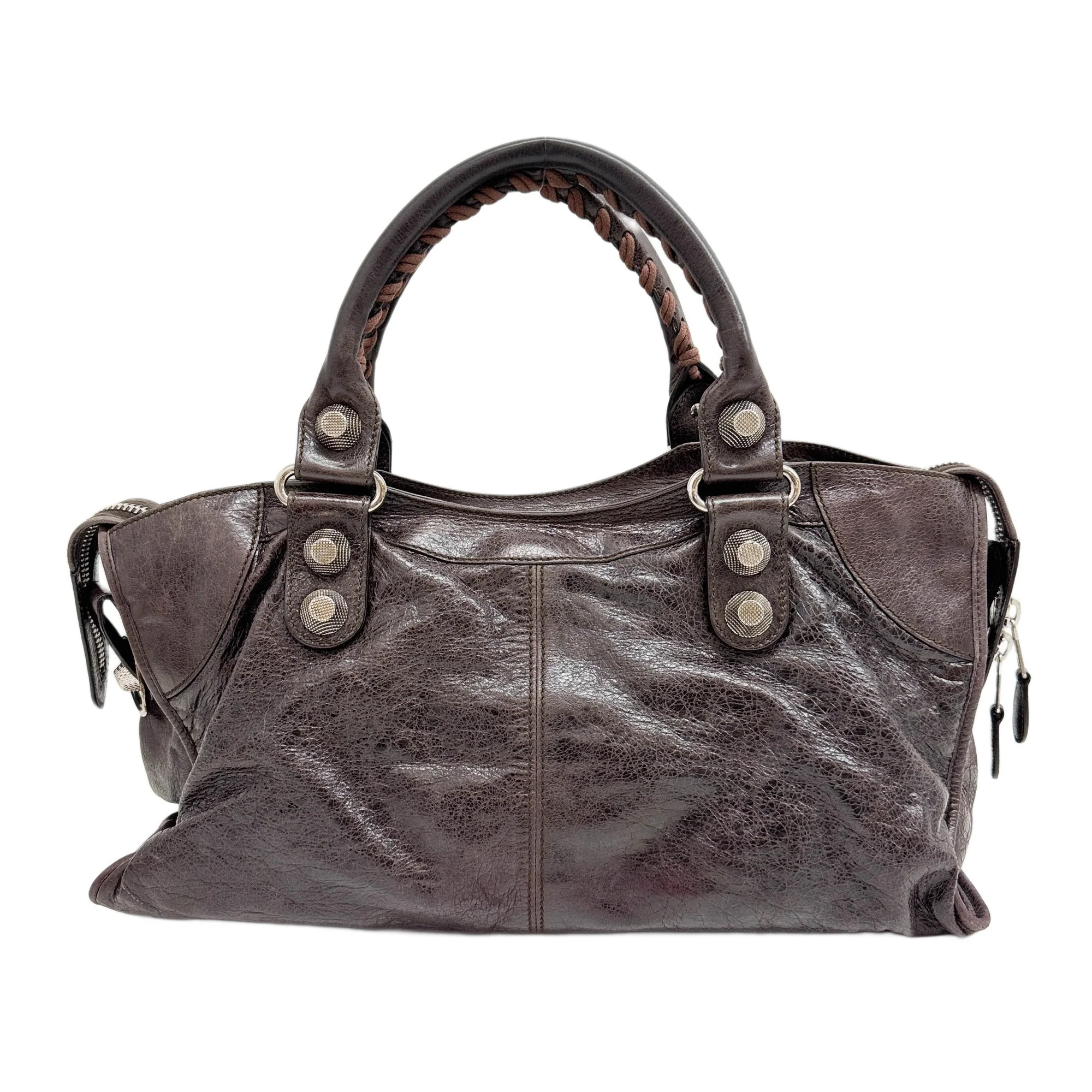 Part Time Brown Leather Two Way Bag - Image 2