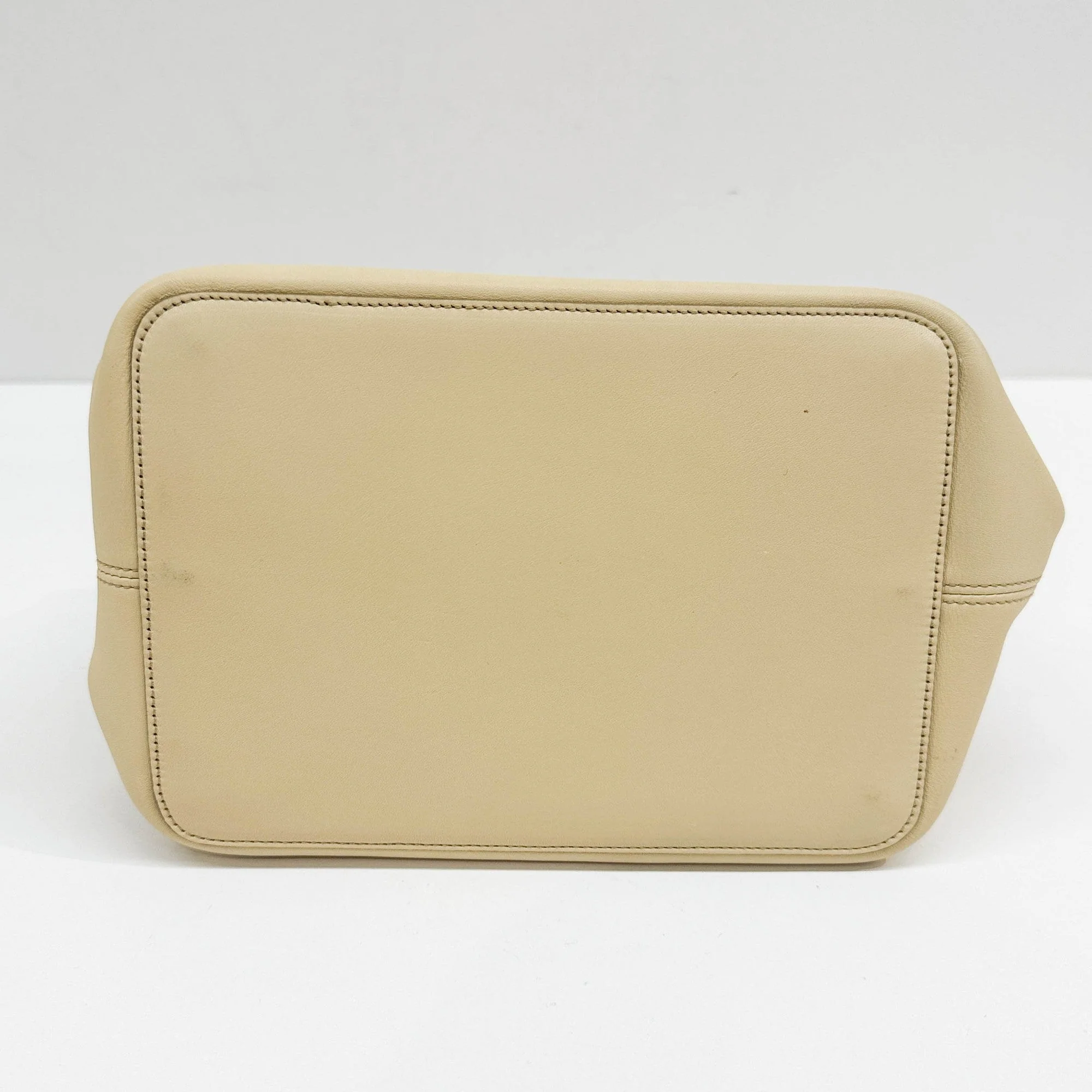 Pastel Yellow Leather Hand Bag - Image 9