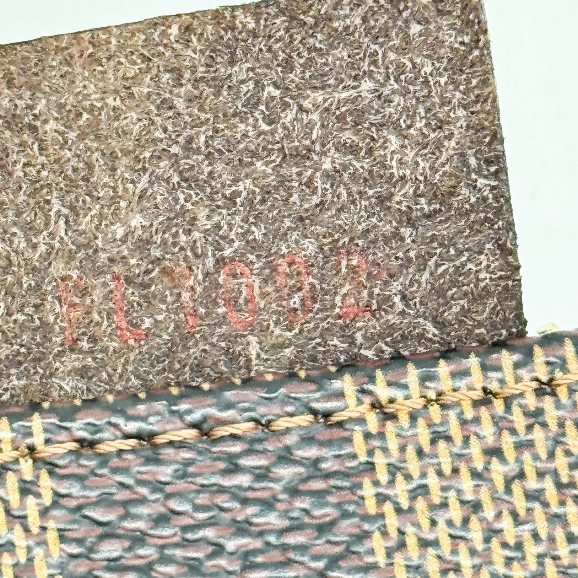 Pochette Accessoire Brown Coated Canvas Hand Bag - Image 14