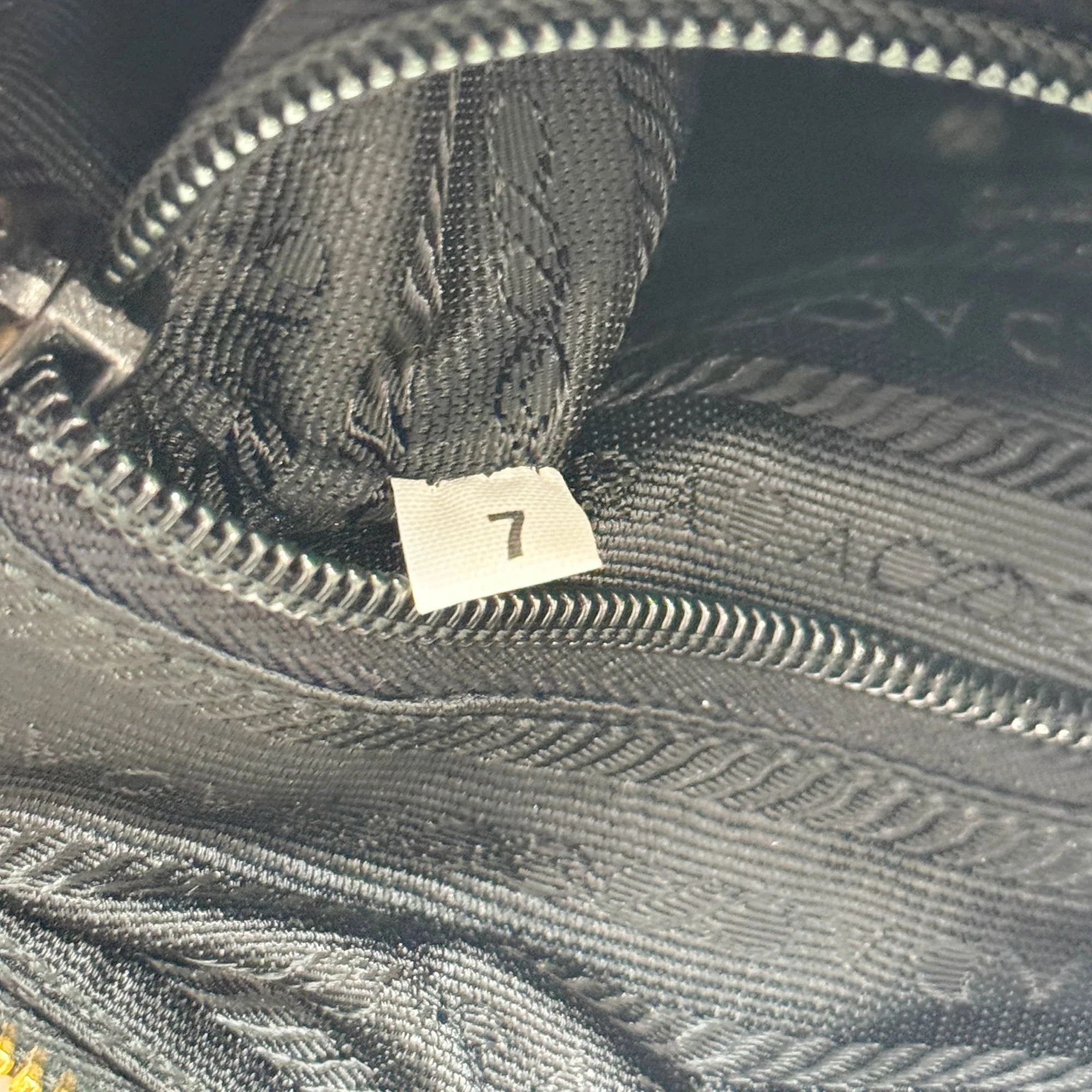 PRADA Black Suede Handbag - Image 14