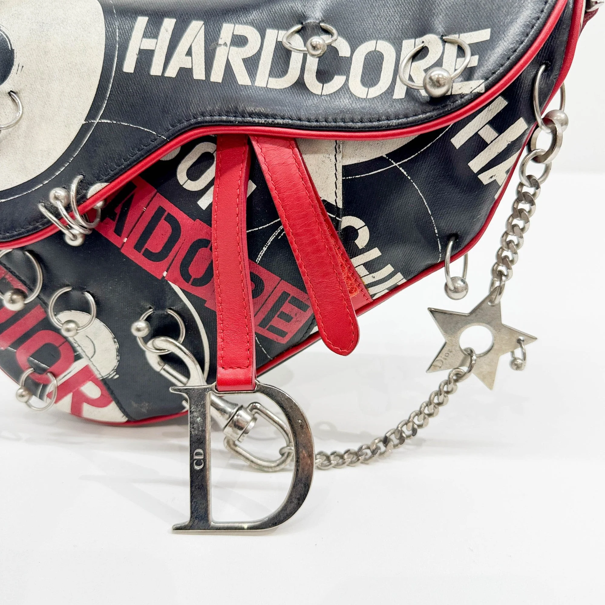 Saddle Black Hardcore Leather Shoulder Bag - Image 14