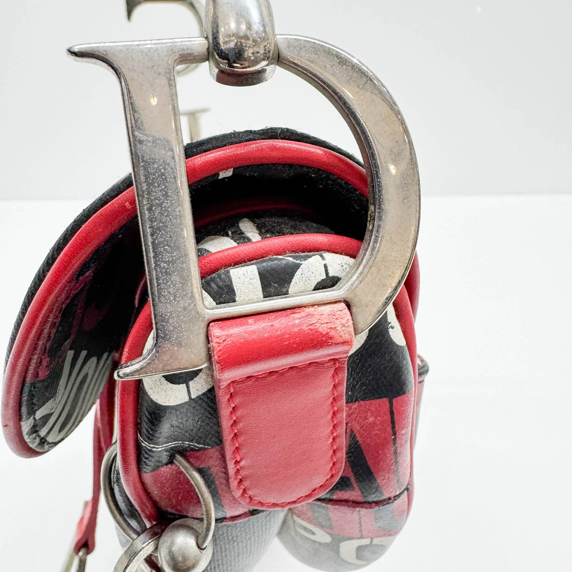 Saddle Black Hardcore Leather Shoulder Bag - Image 19