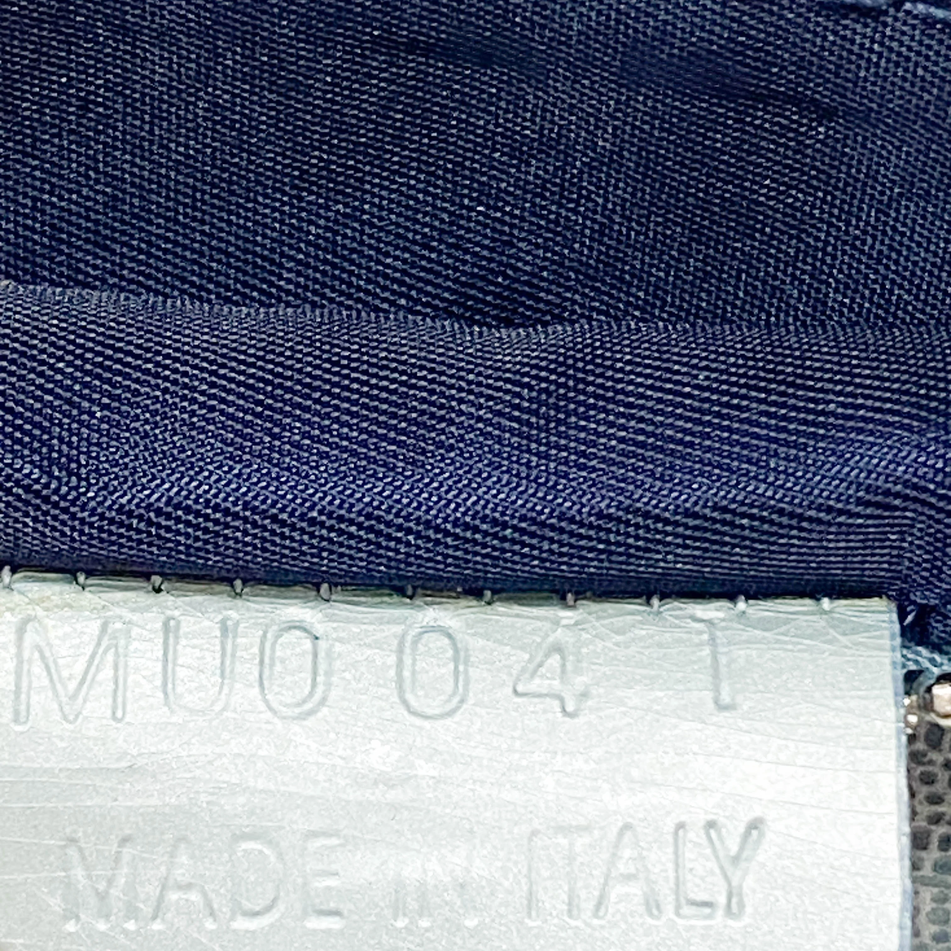 Saddle Blue Lizard Bag - Image 13