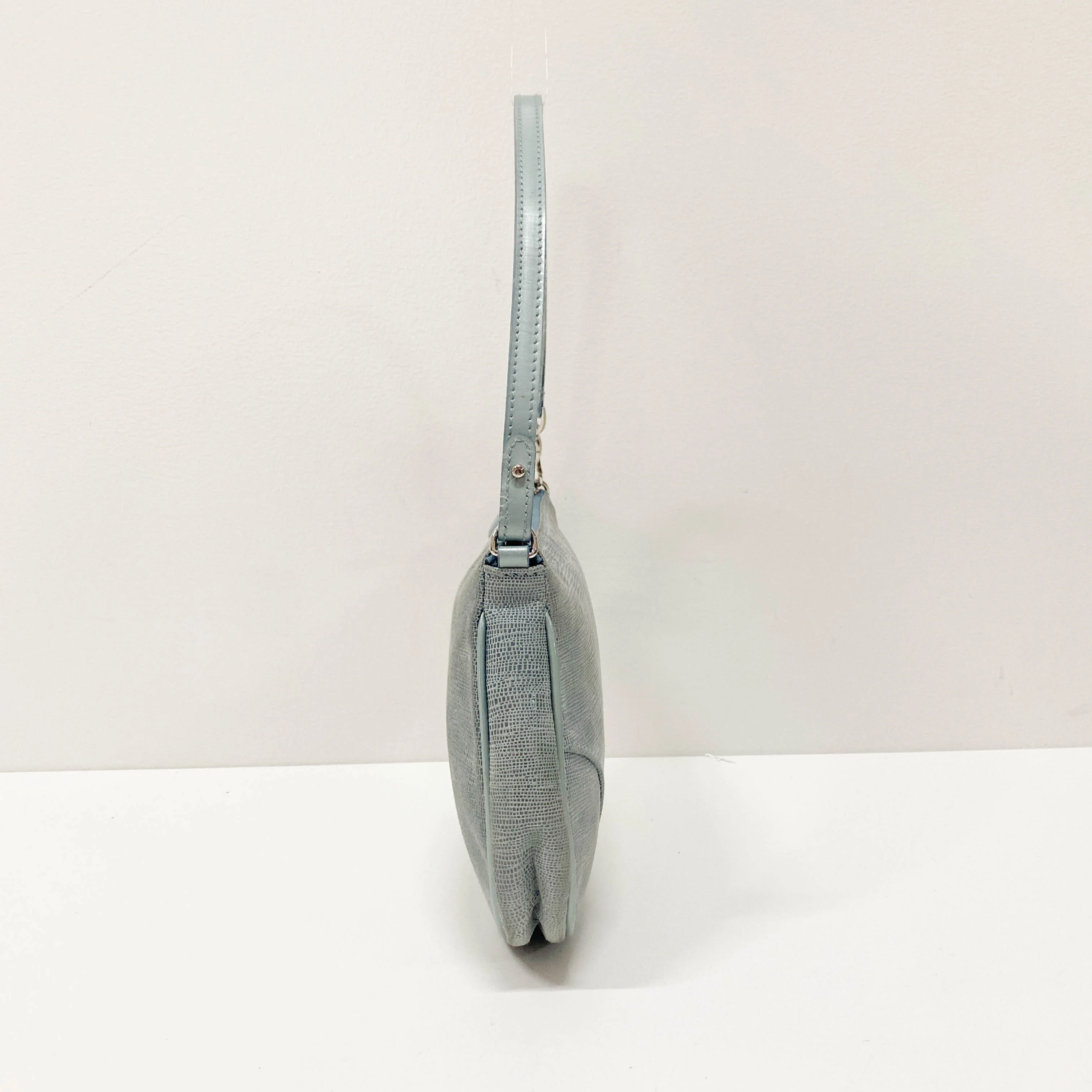 Saddle Blue Lizard Bag - Image 4