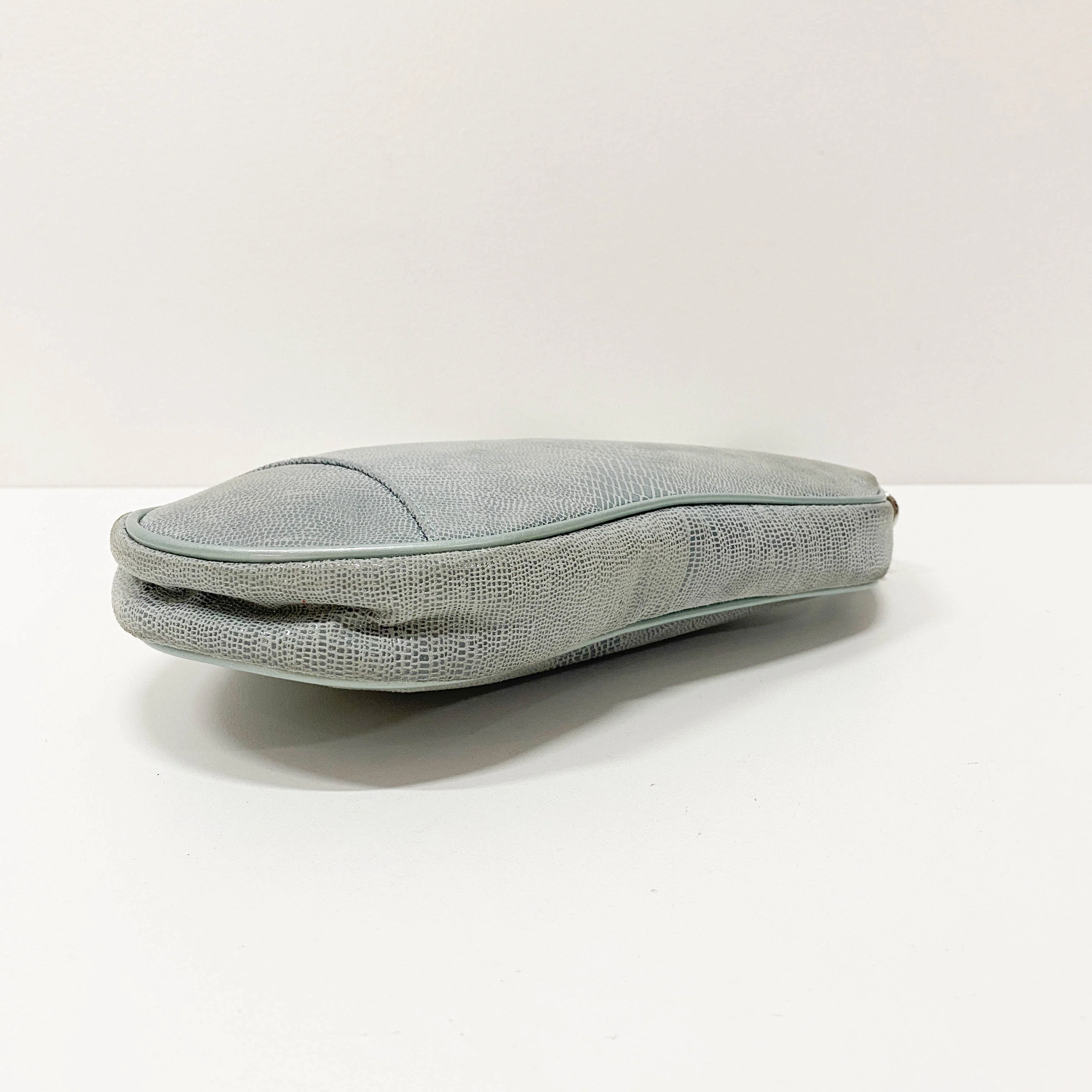 Saddle Blue Lizard Bag - Image 6