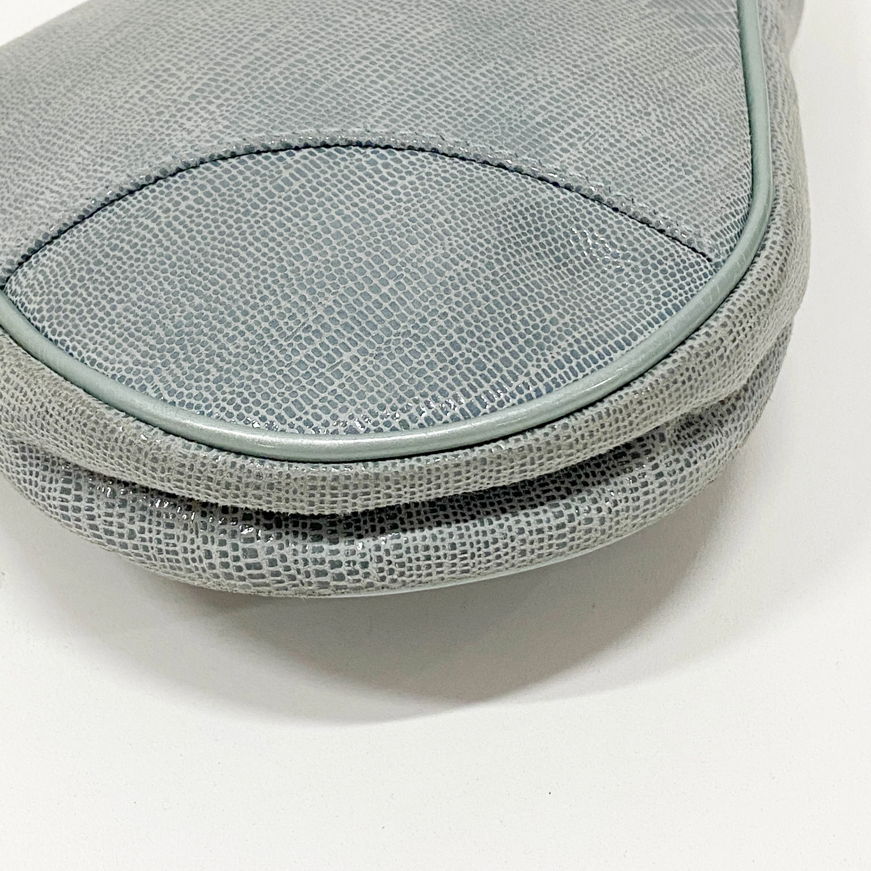 Saddle Blue Lizard Bag - Image 7