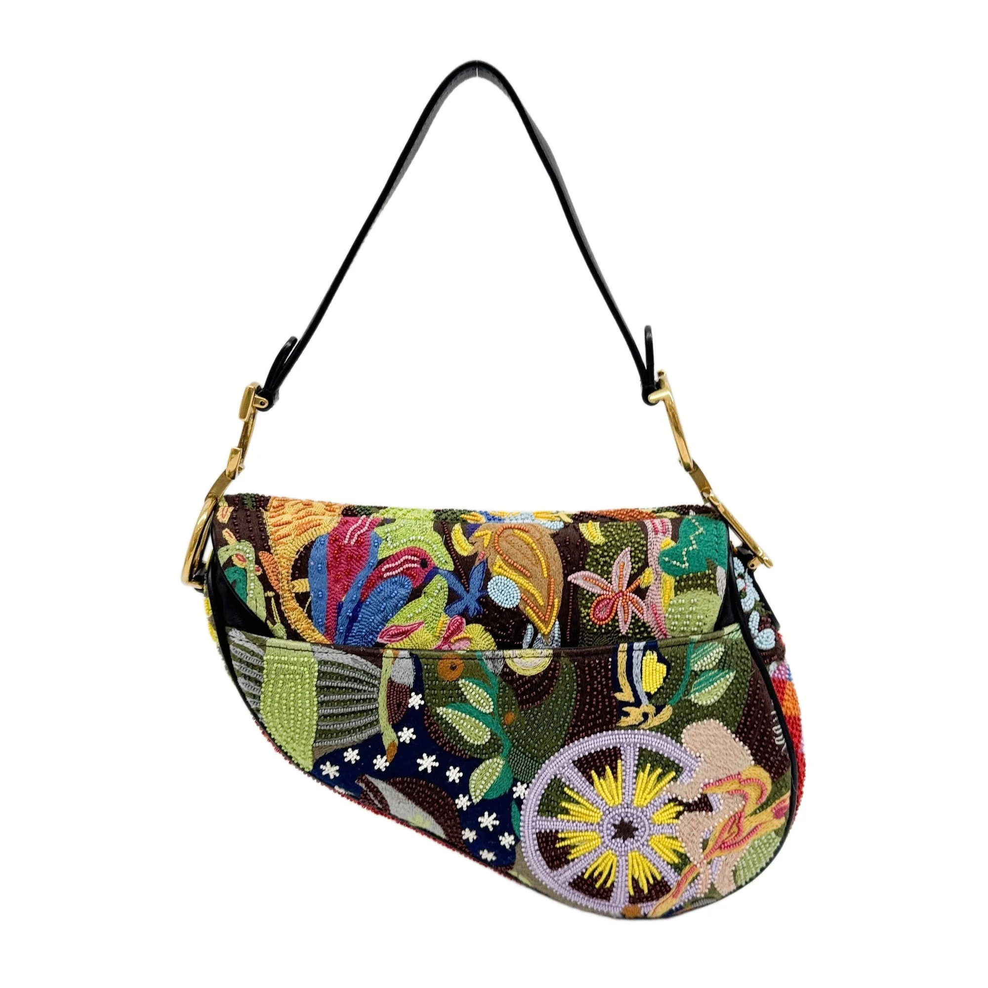 Saddle Multicolor Beaded Embroidered Two-Way - Image 2