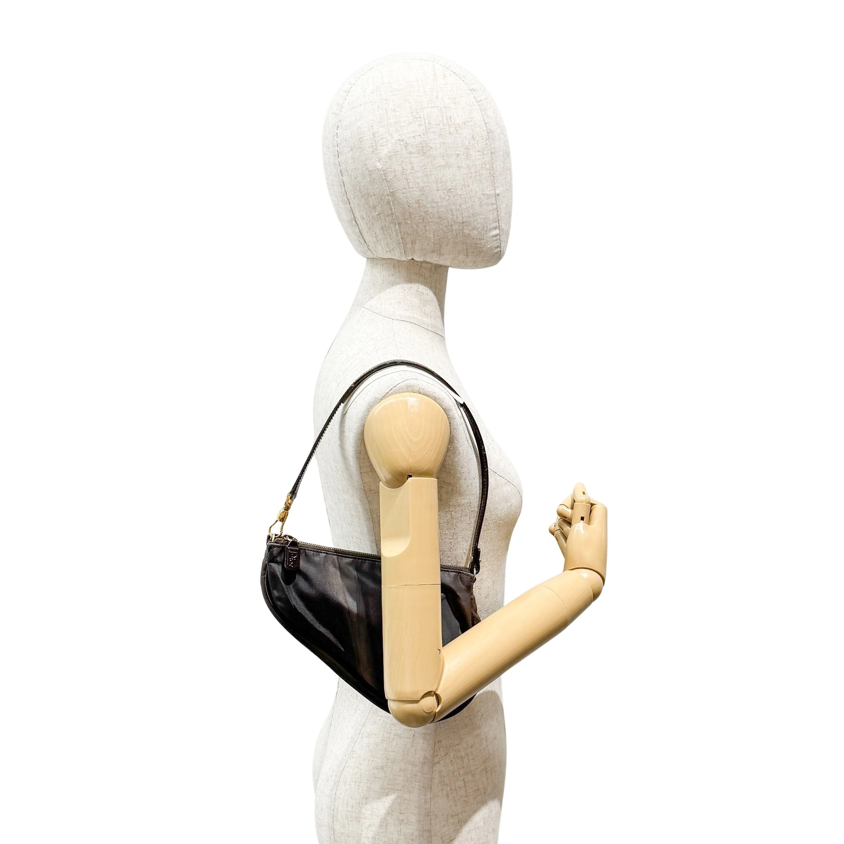 Saddle Multicolor Nylon Shoulder Bag - Image 3
