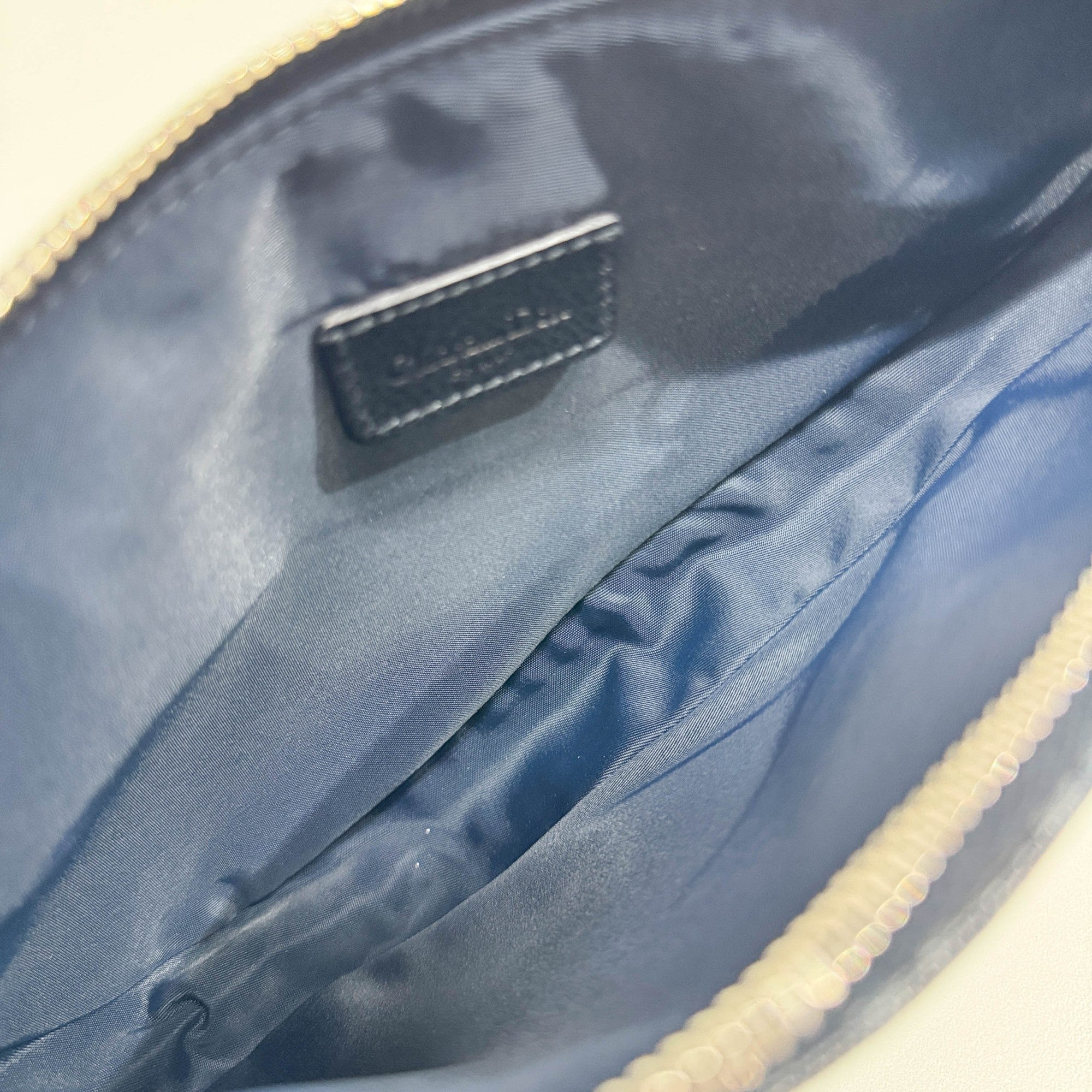 Saddle Pouch Blue Trotter Canvas Shoulder Bag - Image 15